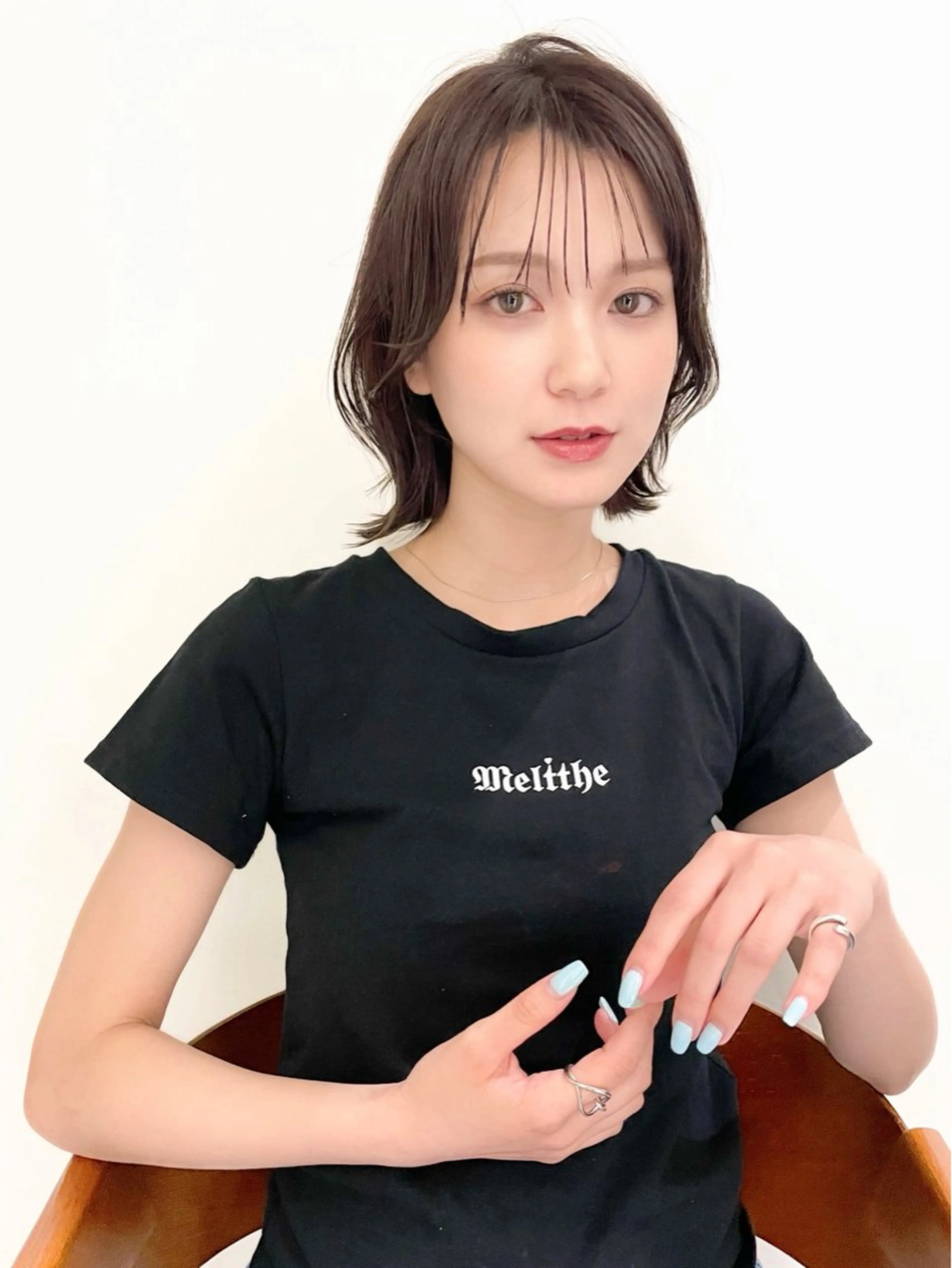 ショート 小顔ボブ jilblanカホのヘアスタイル