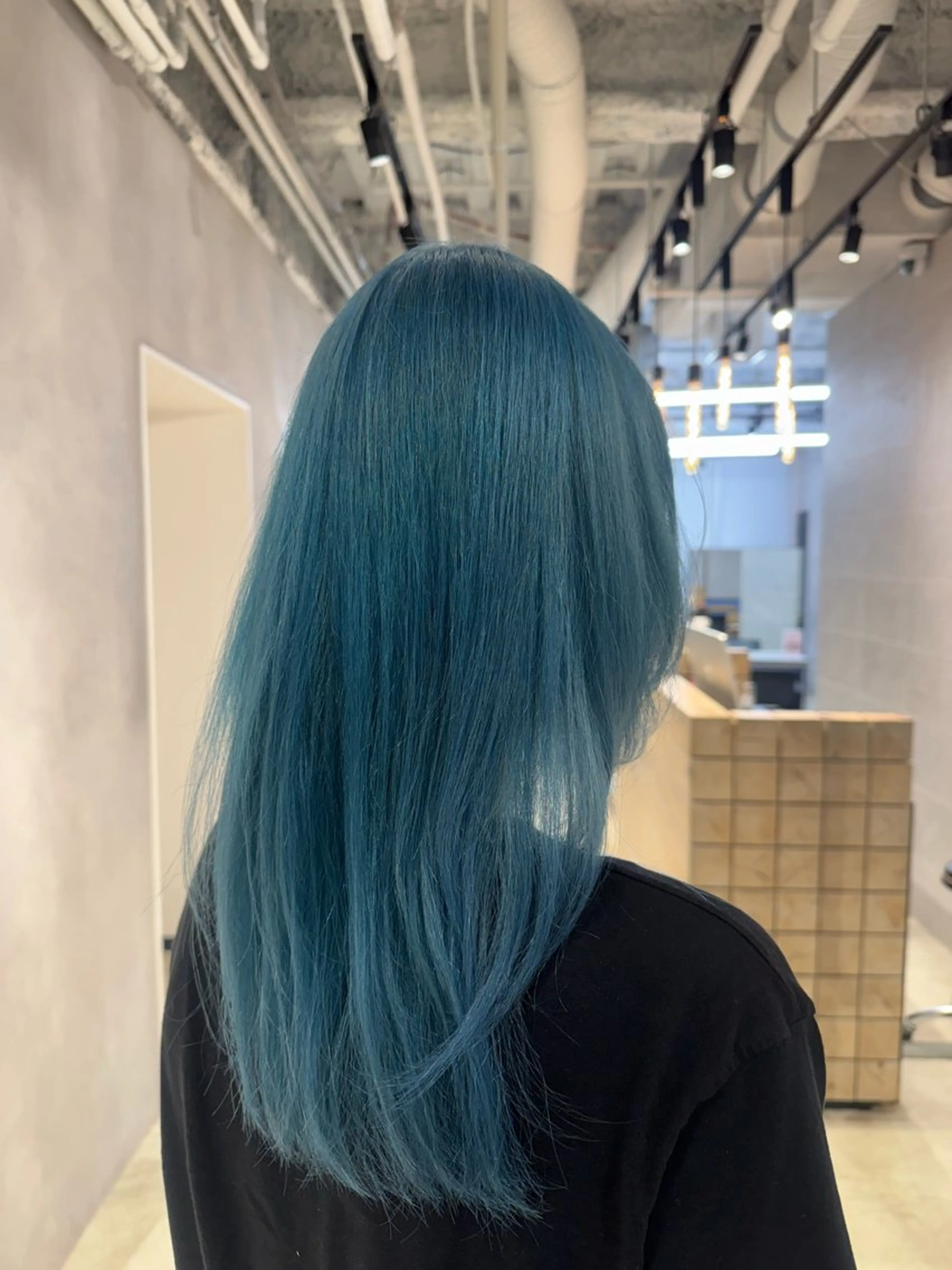 カラー ブルーカラー カット ヘアカラー トリートメント 透明感カラー✨艶髪 制作🌱山根あゆみのヘアスタイル