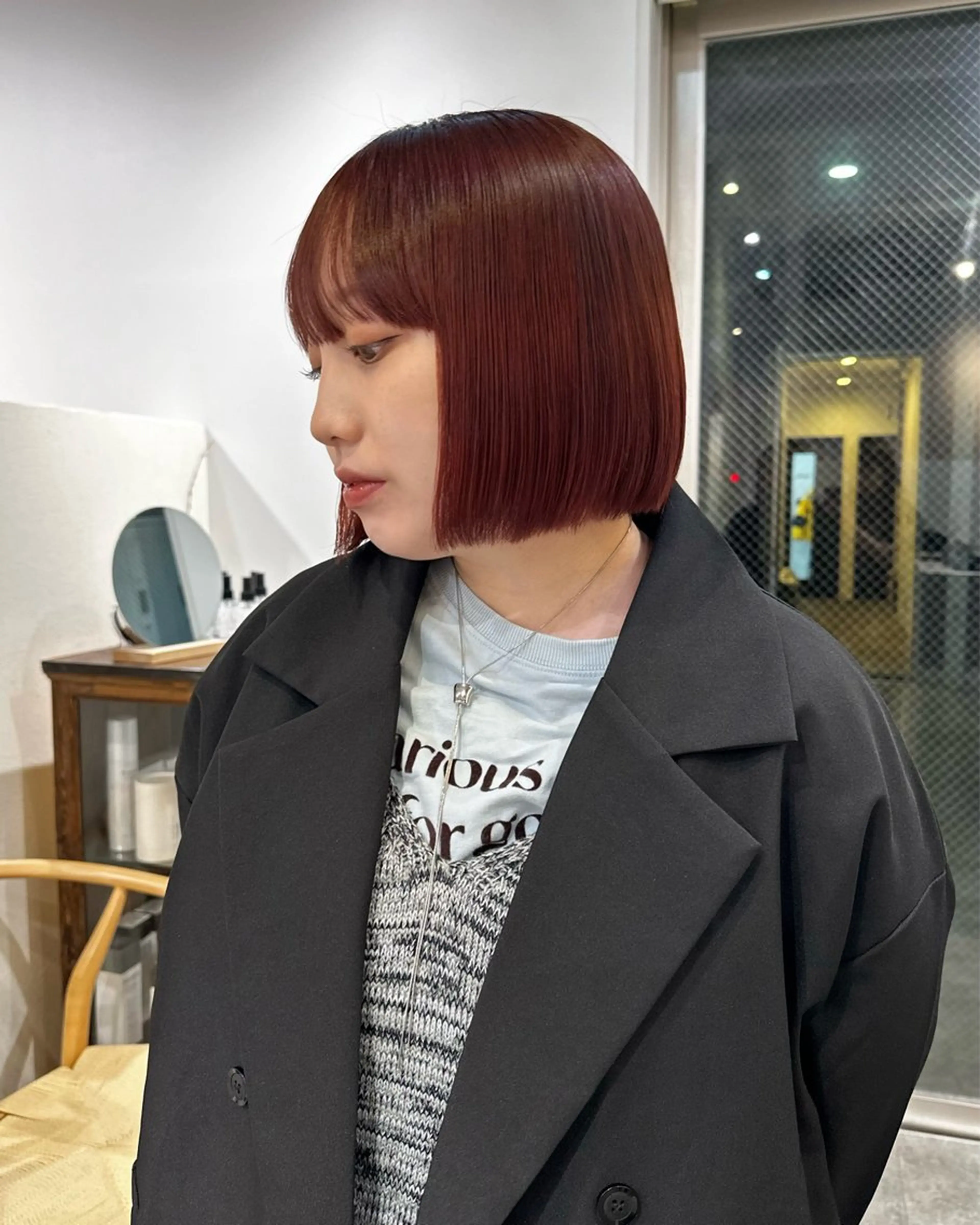 ショート カラー オレンジ ボブ yaya/ 天神美容室uyuのその他イメージ