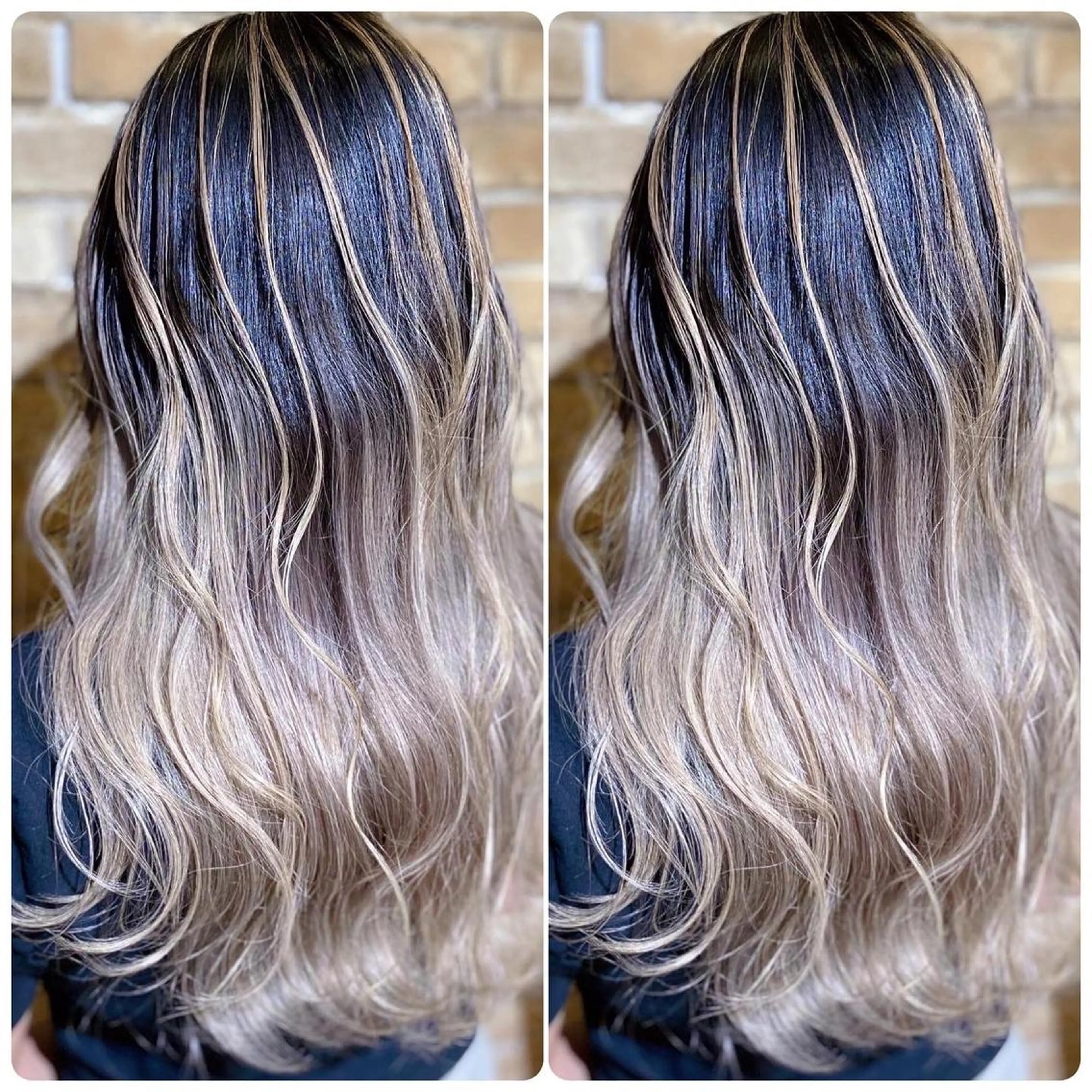 ロング カラー バレイヤージュ レイヤーカット ヘアカラー Re.ly所属・🦄Re.ly代表 灰野壮🦄のヘアスタイル