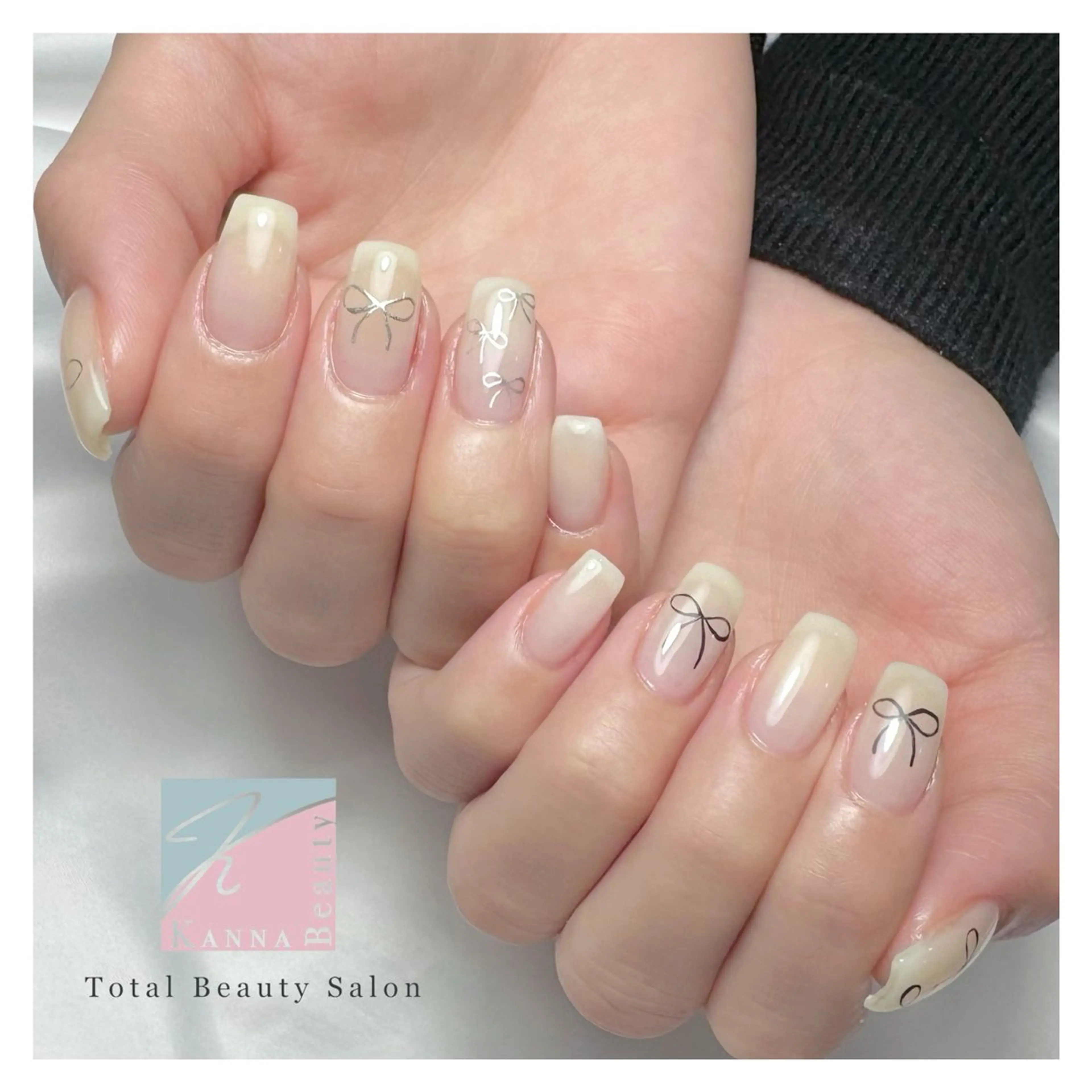 ネイル フットネイル ジェルネイル グラデーション キラキラネイル マグネットネイル ハンドネイル Kanna Yuki カンナユキのネイルデザイン