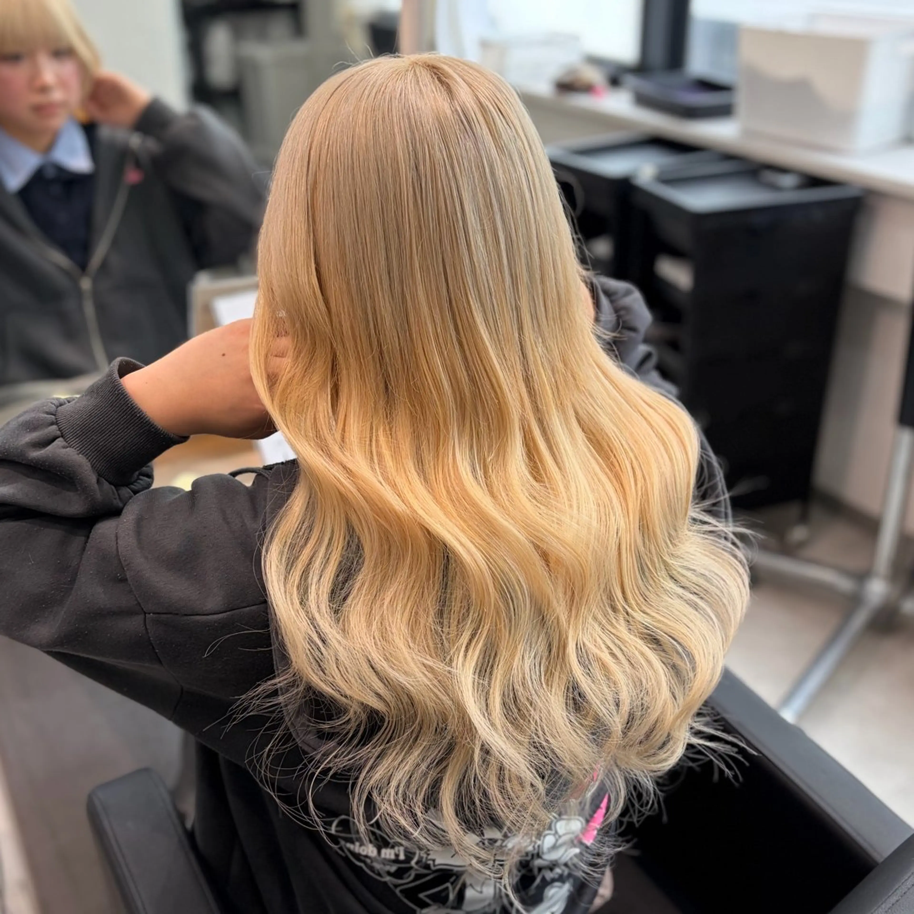 エクステ MOMOKA /　Lapis今泉店のヘアスタイル