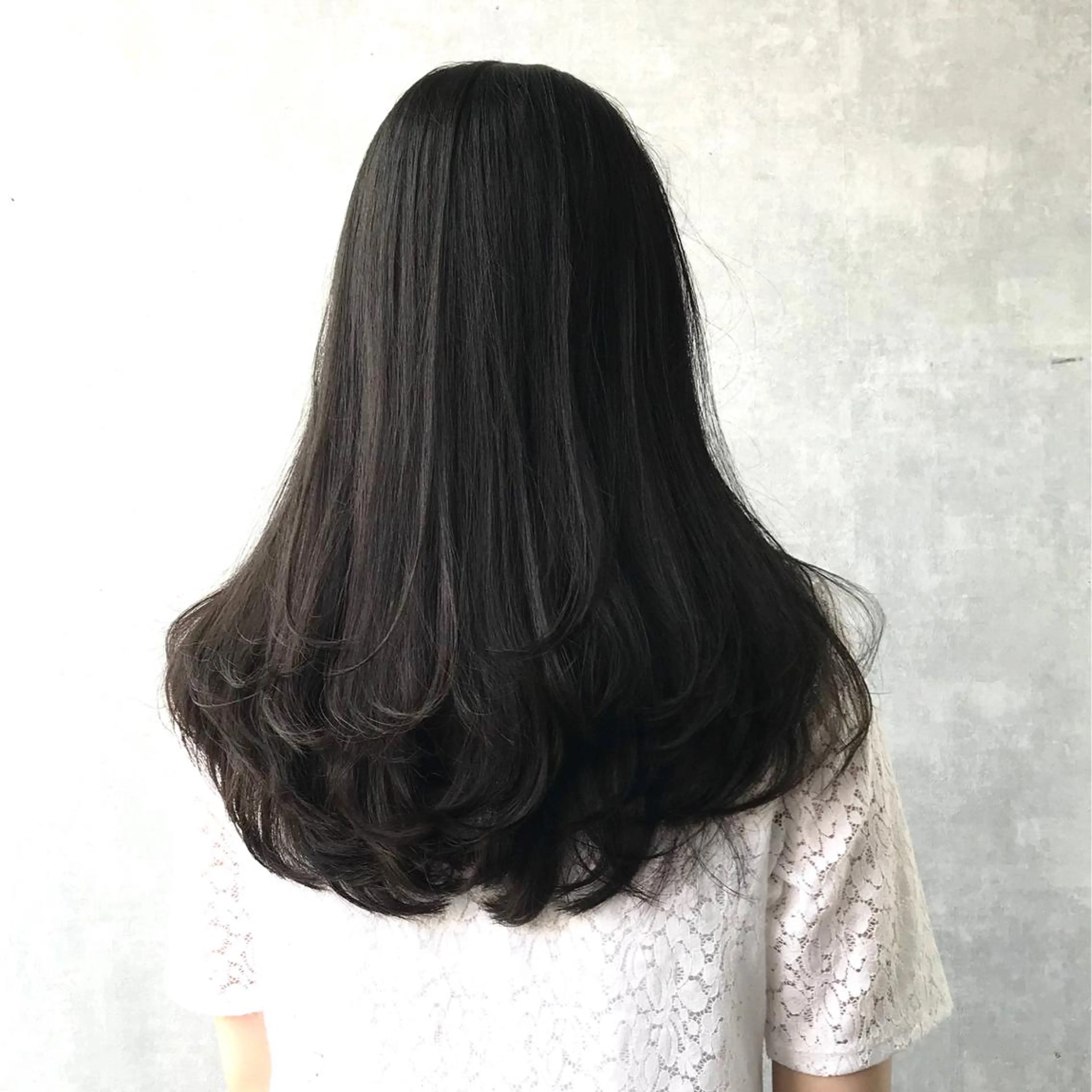 ロング ヨシンモリ ムルギョル巻き 韓国風ヘア レイヤーカット シースルーバング K-POP好き美容師 🇰🇷Kai.Yのヘアスタイル