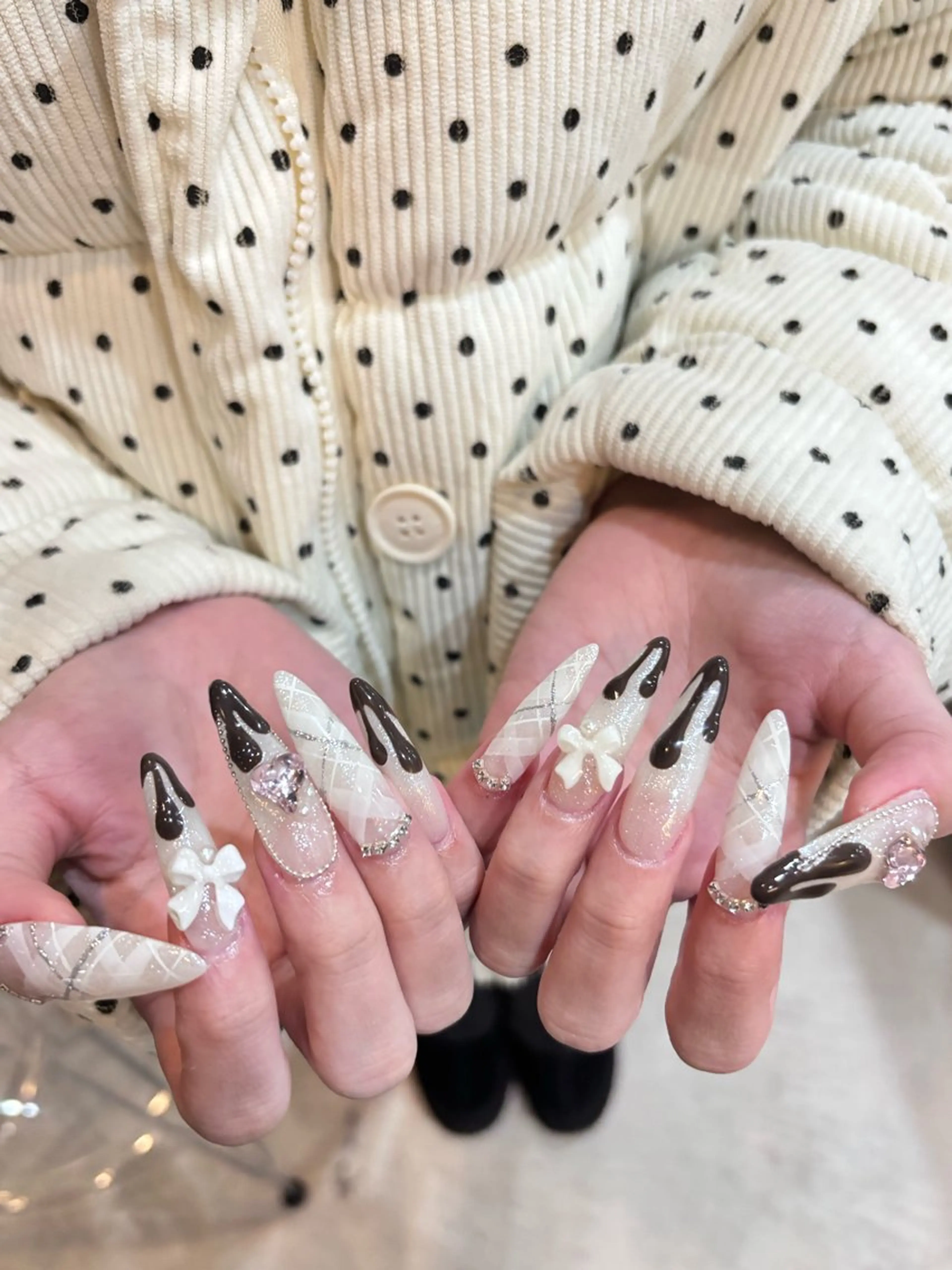 ネイル バレンタイン ハンドネイル mood mitsukiのネイルデザイン