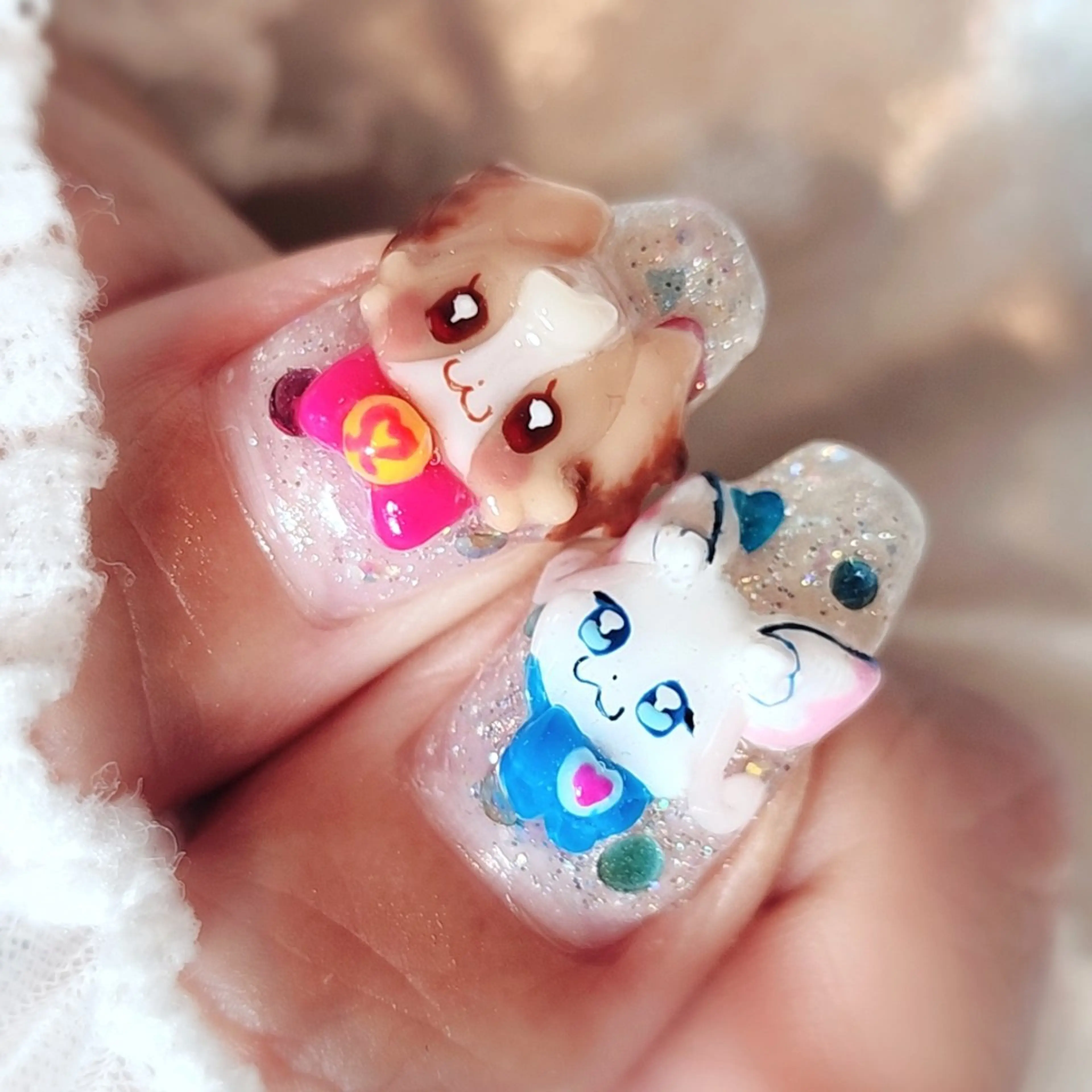 ネイル キッズ Runanail.☽ 鶴ヶ峰　naruのネイルデザイン