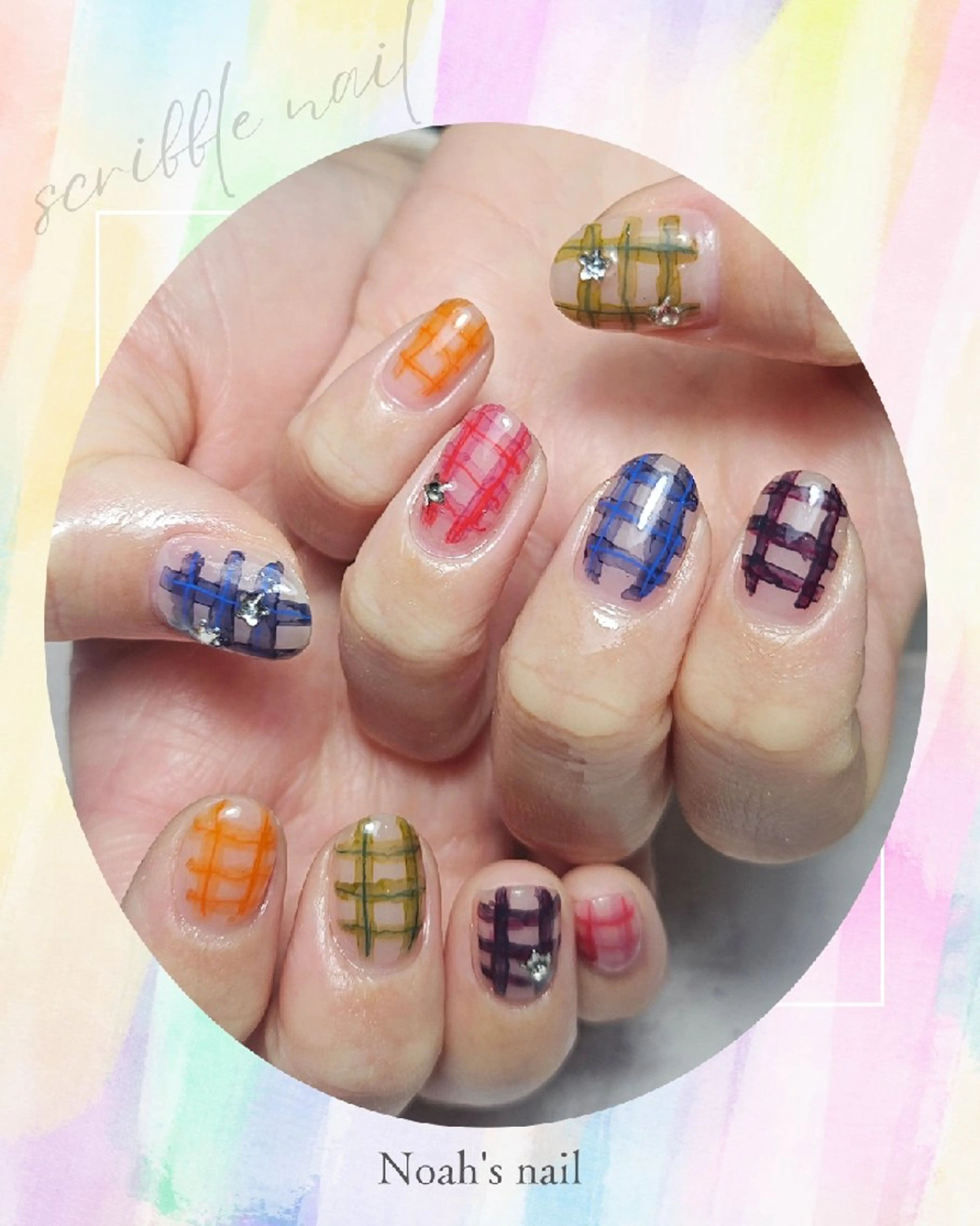 ネイル 韓国ネイル ニュアンスネイル Noah'snail   のネイルデザイン