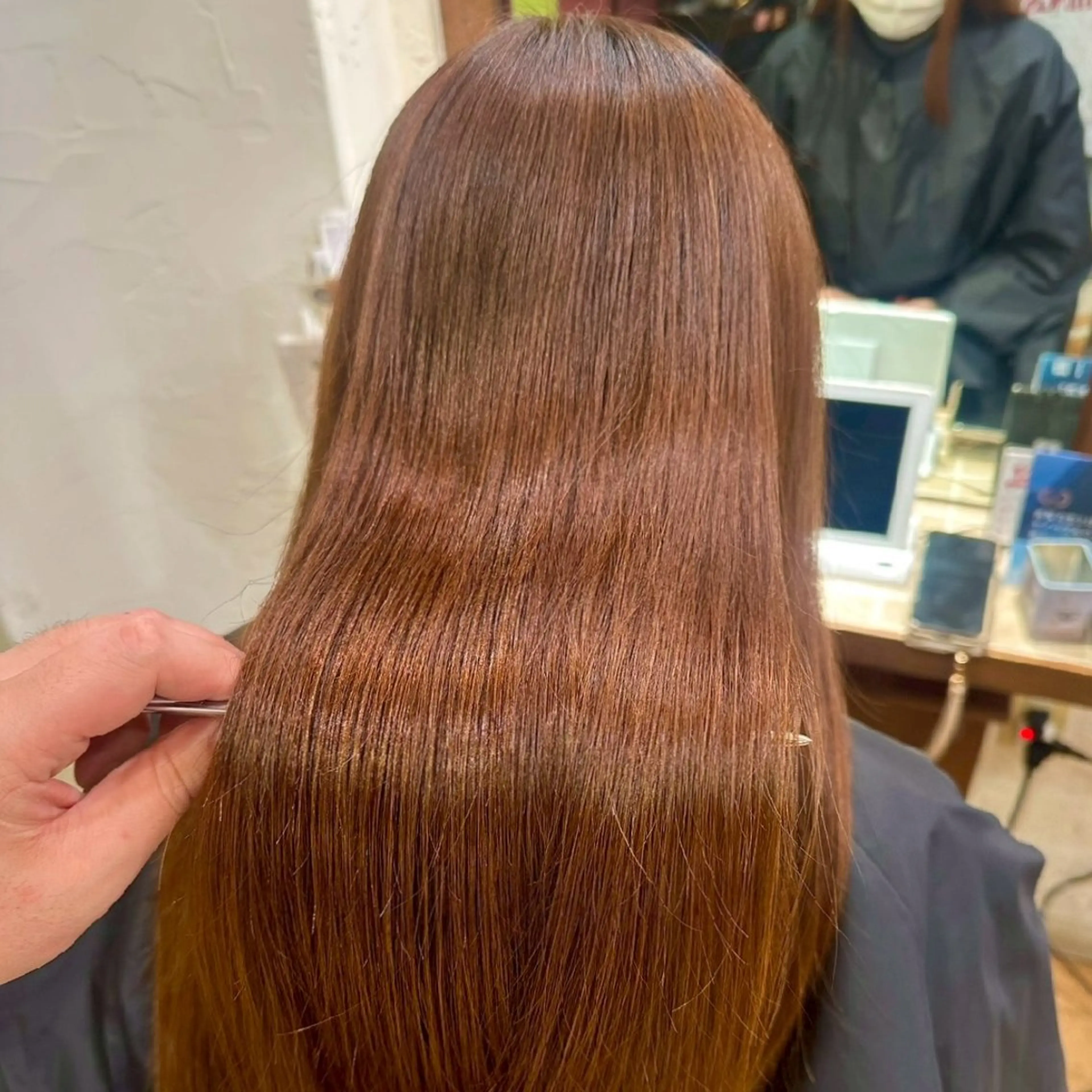 カラー ロング トリートメント 無料モデル募集中🫧 田村 羽夏のヘアスタイル