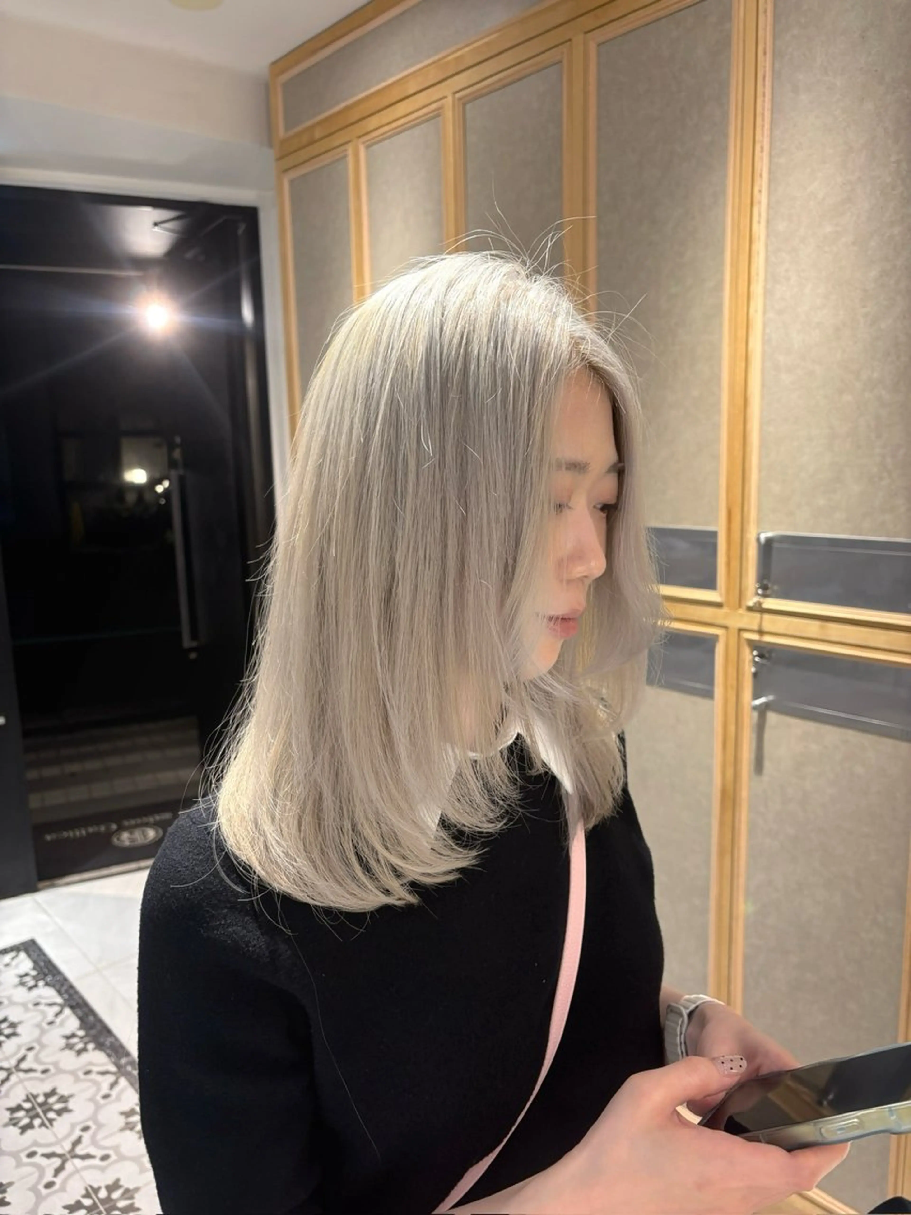 ロング カラー ヘアカラー トリートメント ヘアセット 垢抜け/レイヤー /艶カラー🪼風香のヘアスタイル
