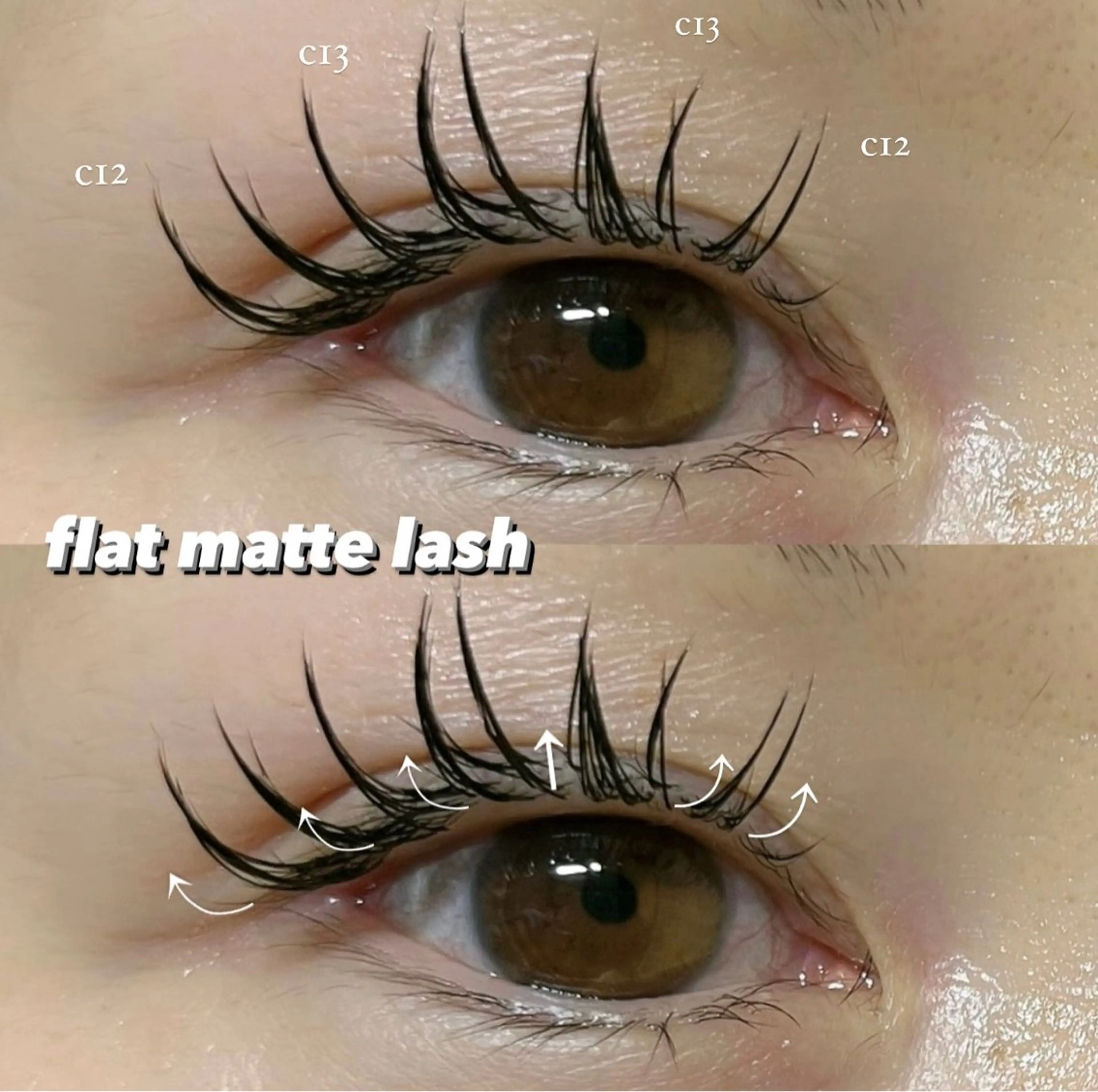 マツエク・マツパ Veil ayakaのマツエク・マツパデザイン