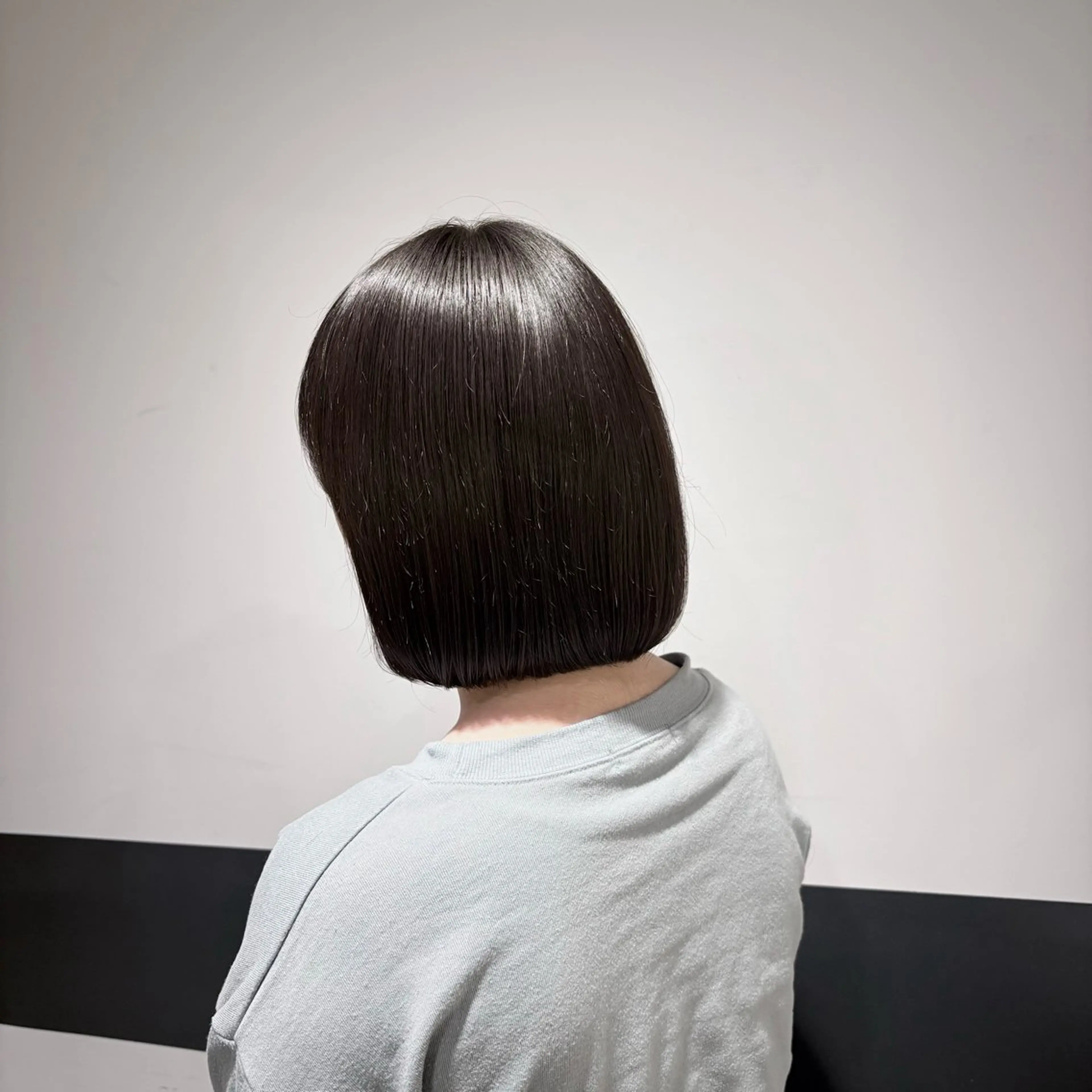 ミディアム ボブ カット トリートメント ボブ/外国人風カラー 🩵mikiのヘアスタイル