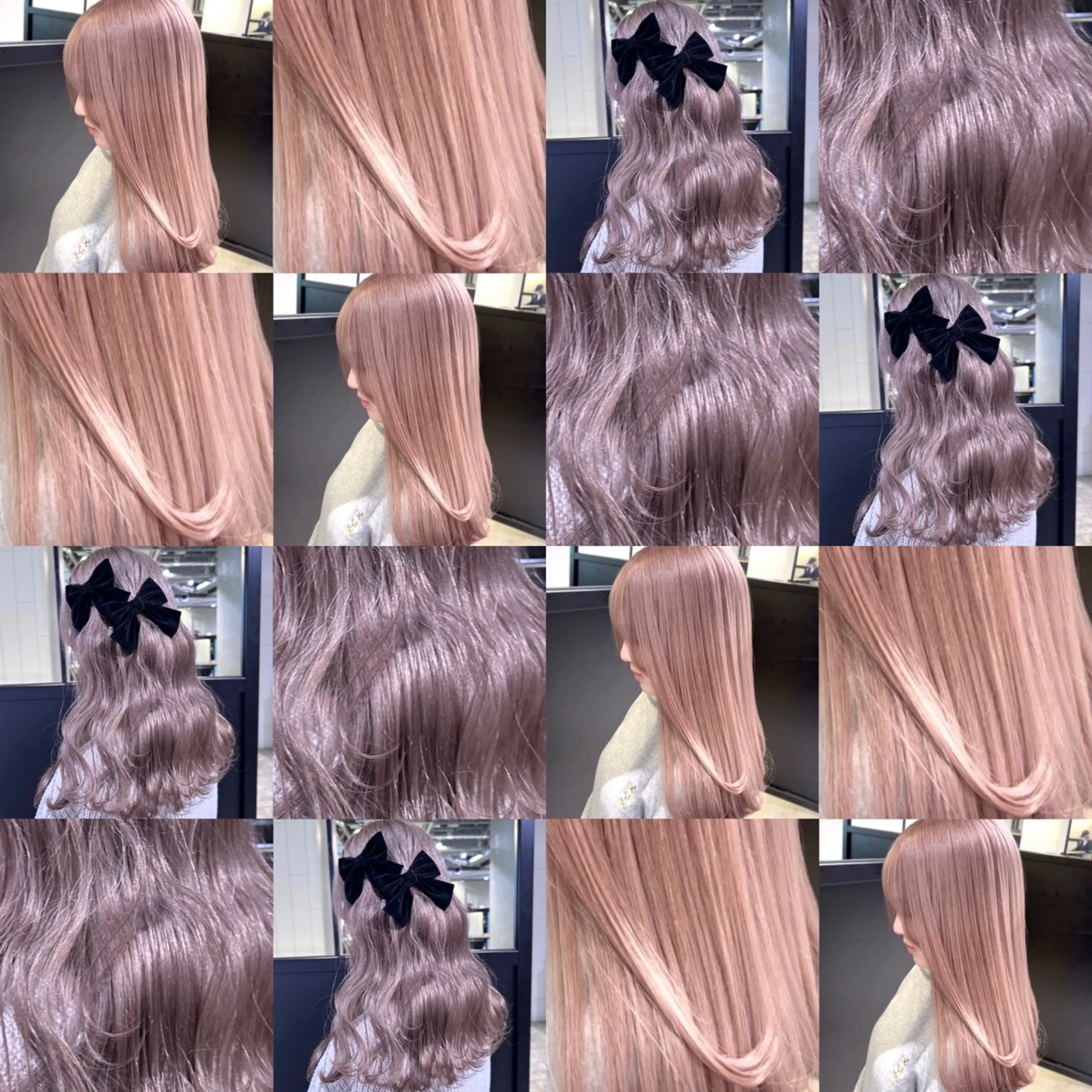 セミロング カラー ヘアアレンジ カット ヘアカラー トリートメント ヘアセット 🧸ブリーチ特化/前 髪/しょうじりか🎀のヘアスタイル