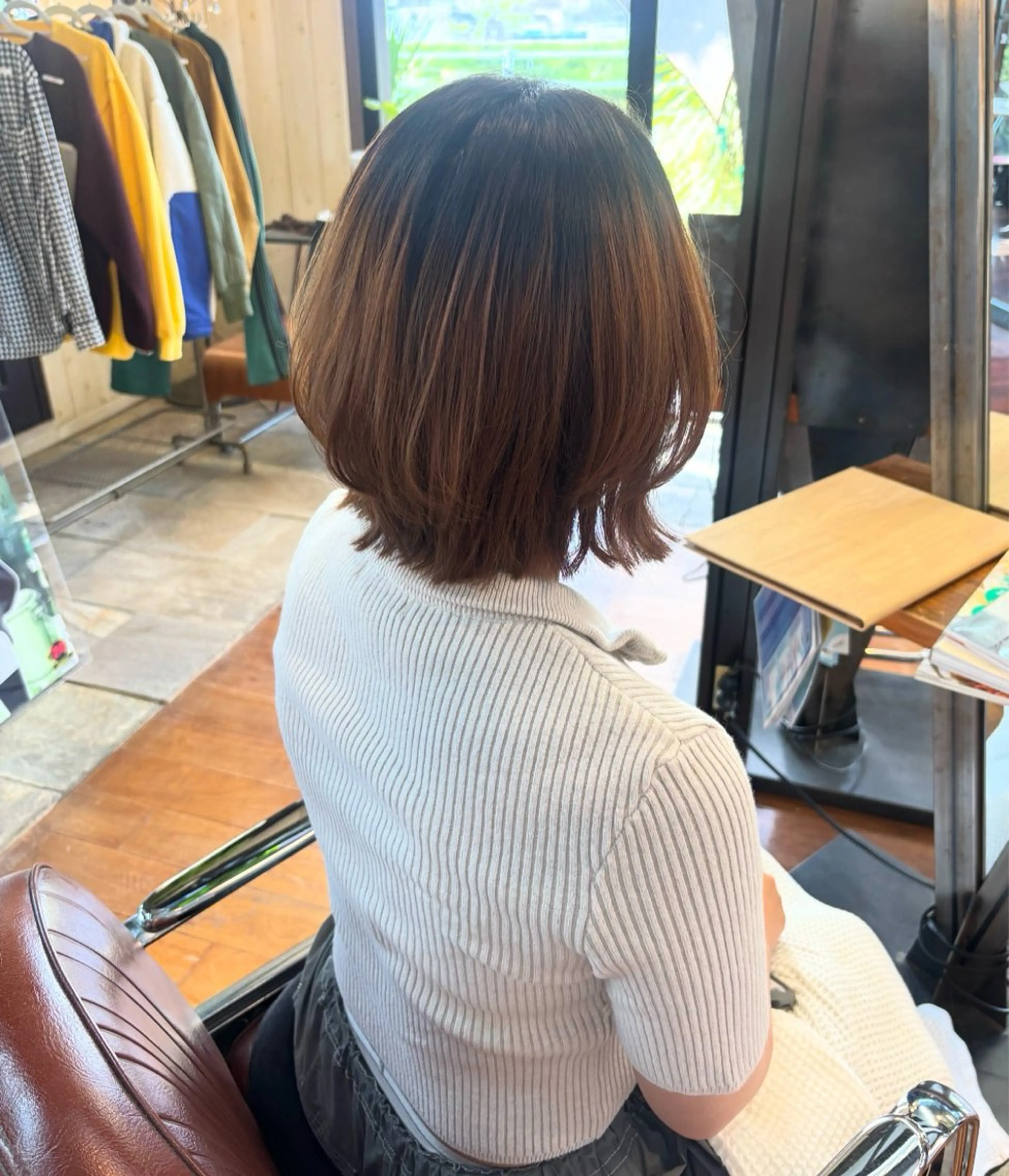 ショート レイヤーカット カット NAGONSTYLE 田村　莉生のヘアスタイル