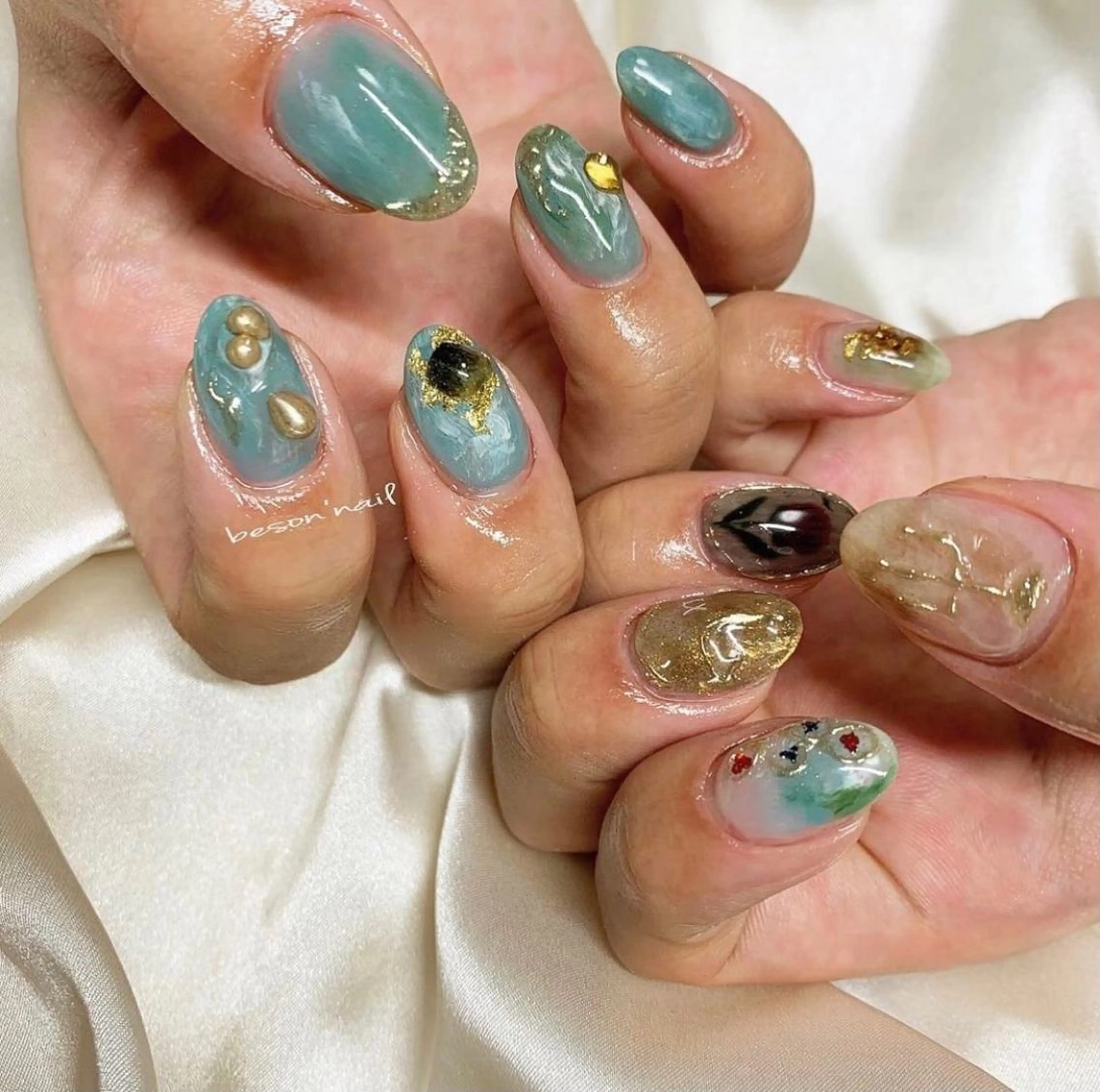 ネイル ニュアンスネイル 𝐅𝐢𝐢【本町/ ネイル】Miho💜のその他イメージ