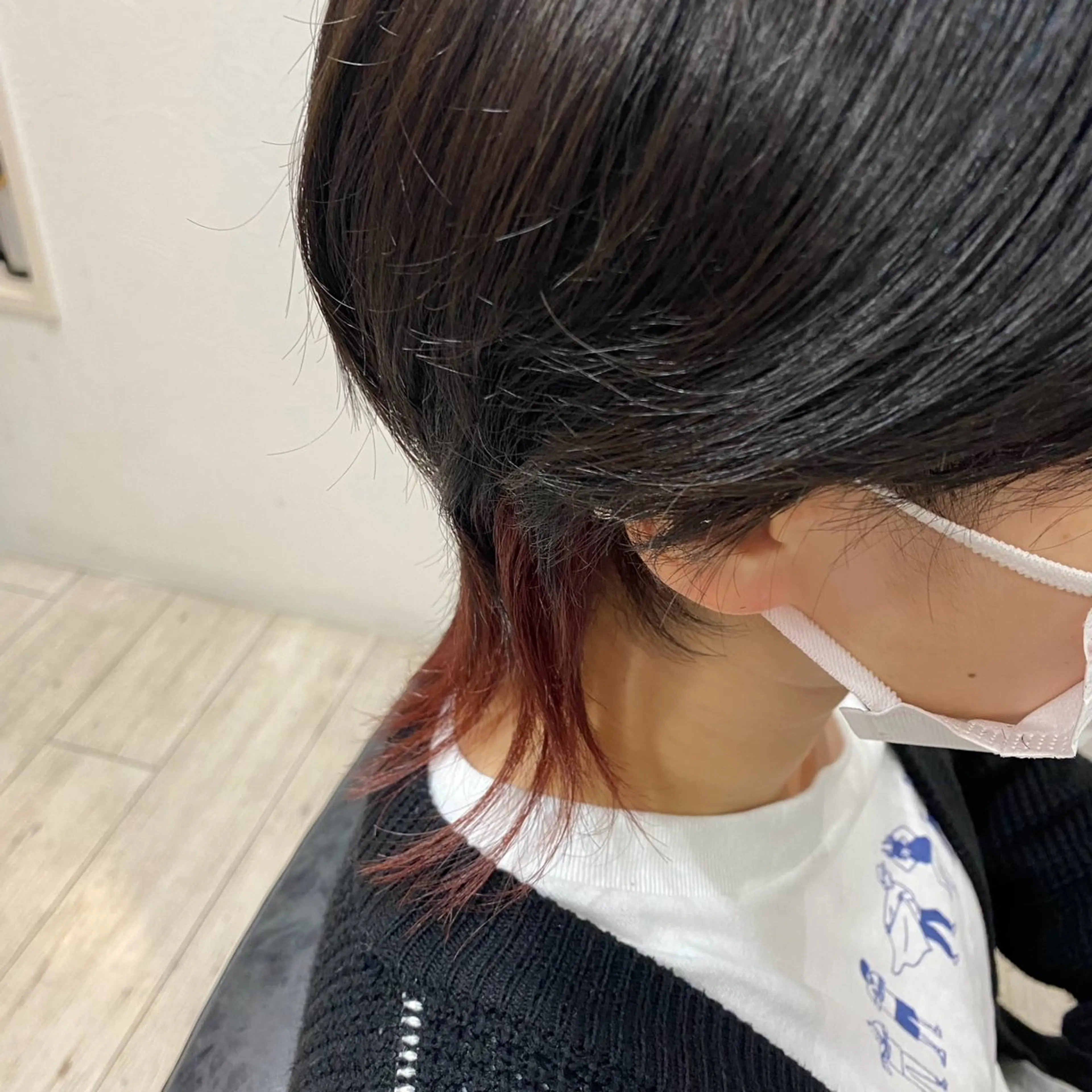 ミディアム カラー Az ながいりかのヘアスタイル