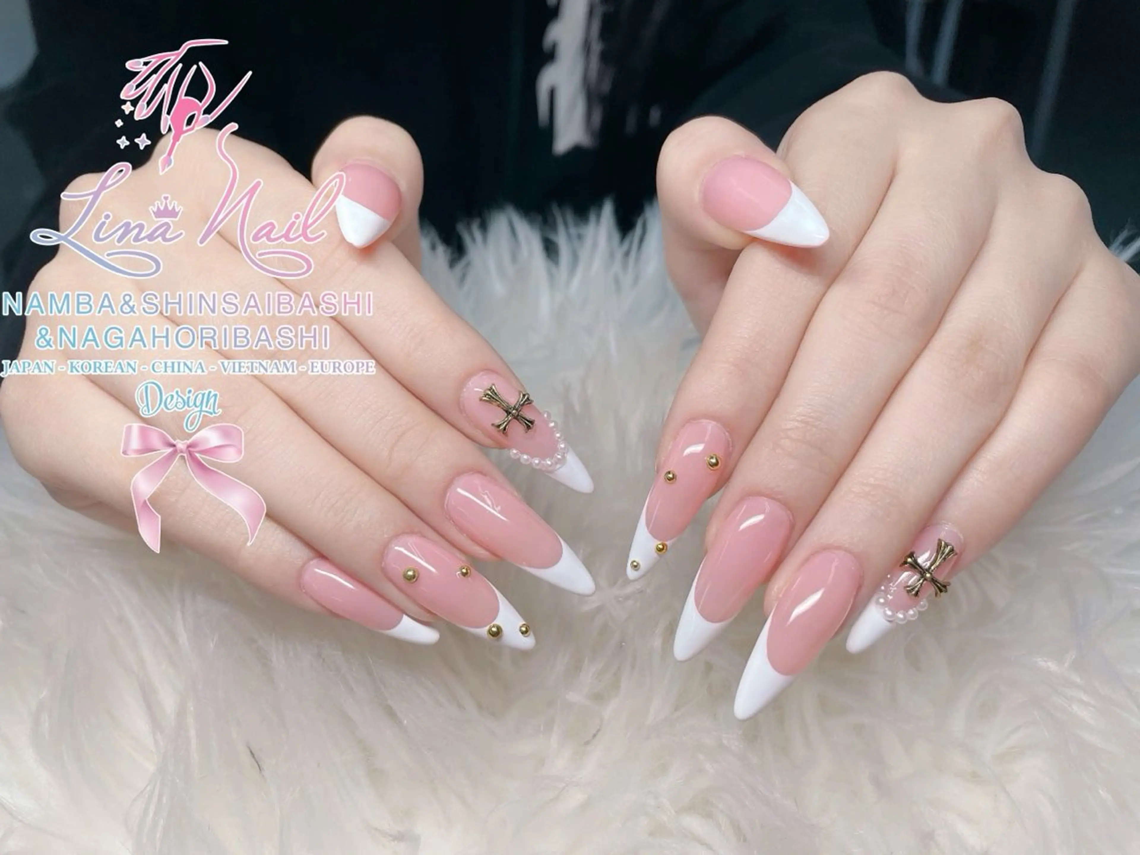 ネイル チークネイル 桜ネイル フラッシュネイル フットネイル ジェルネイル ハンドネイル リナネイル アメ村心斎橋店のネイルデザイン