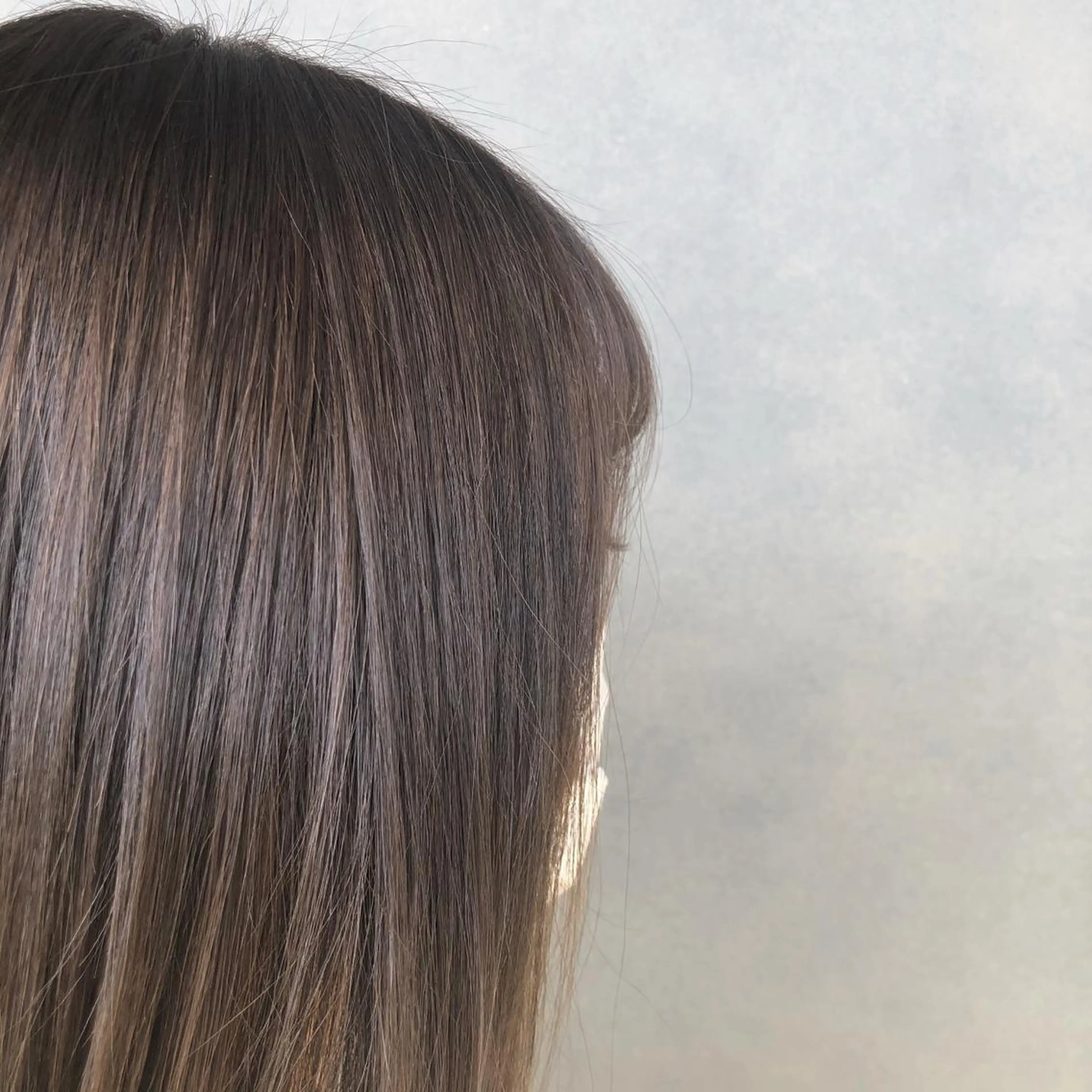 ミディアム カラー パーマ ヘアアレンジ グレージュ 落合　眺 (オチアイ　ノゾミ)のヘアスタイル