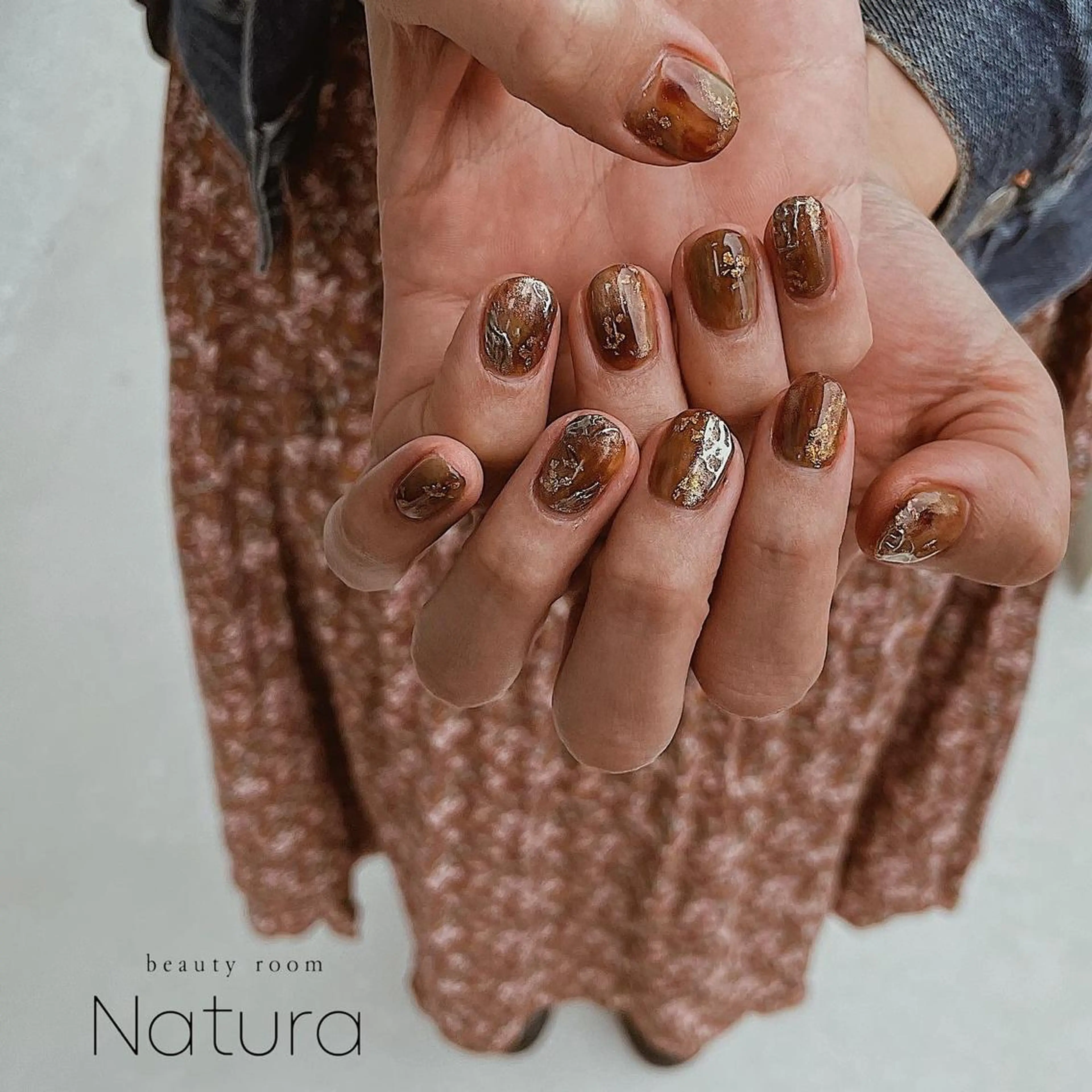 ネイル マツエク・マツパ アイブロウ ハンドネイル beautyroom Naturaのネイルデザイン