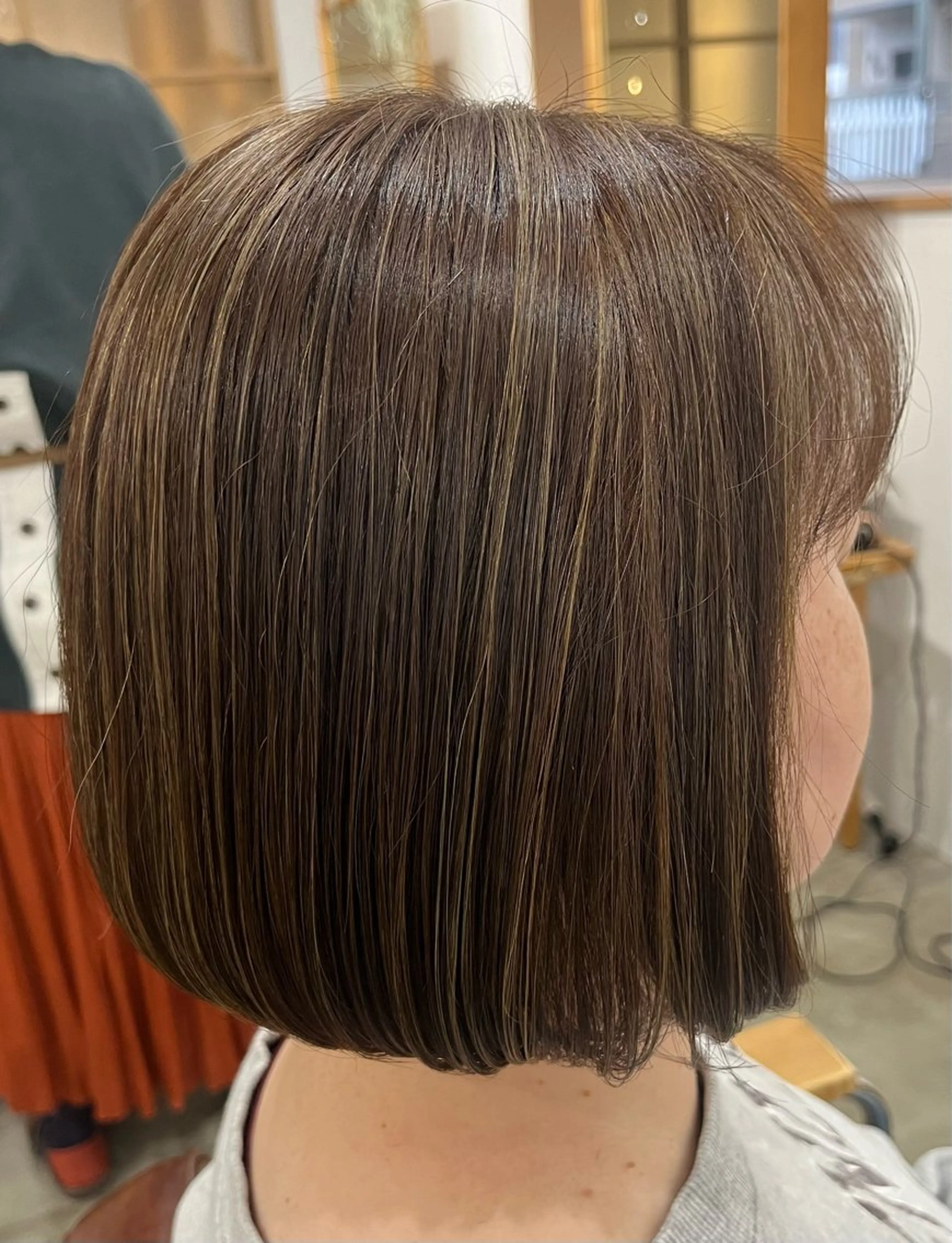 ミディアム 三島 有佳里のヘアスタイル