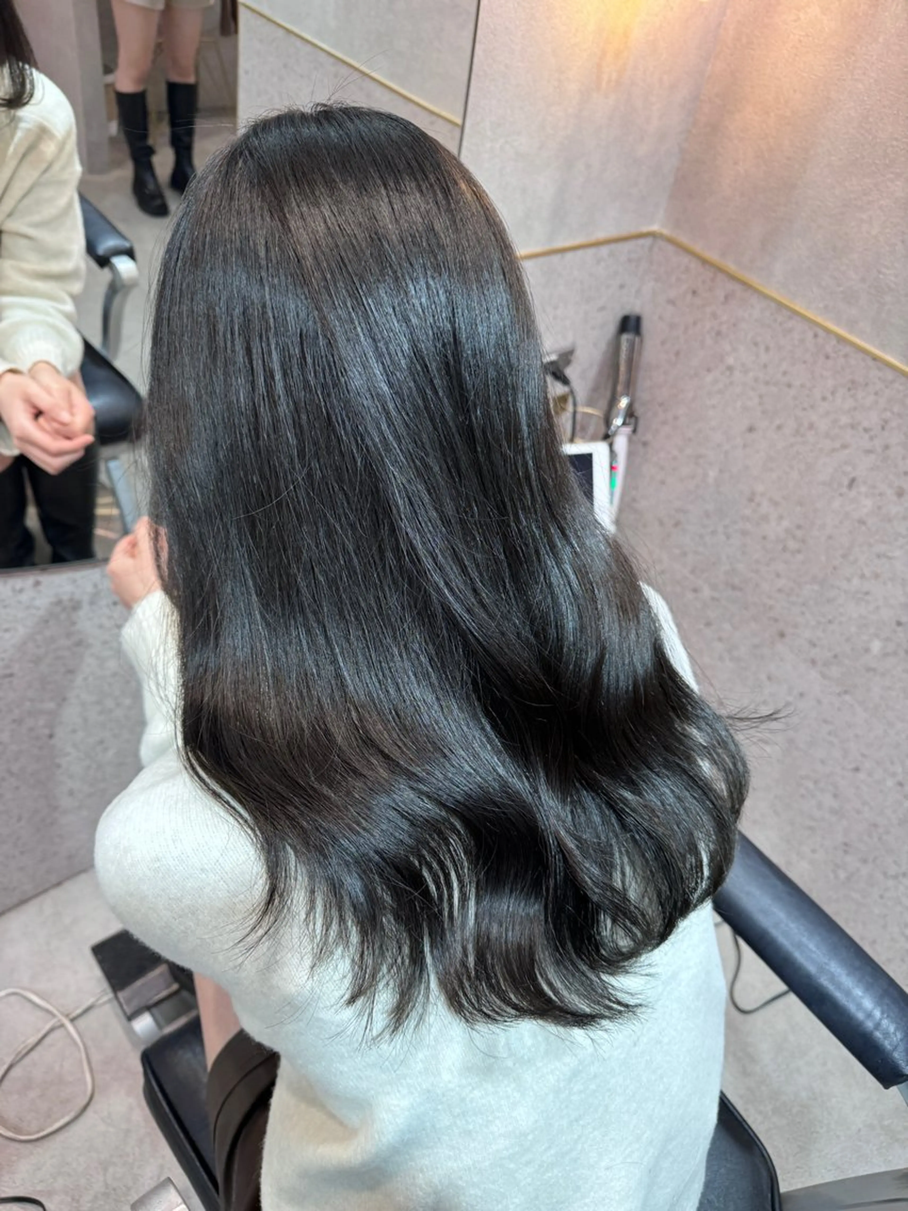 セミロング 🎀しゅな/韓国 レイヤー/透明感♡のヘアスタイル