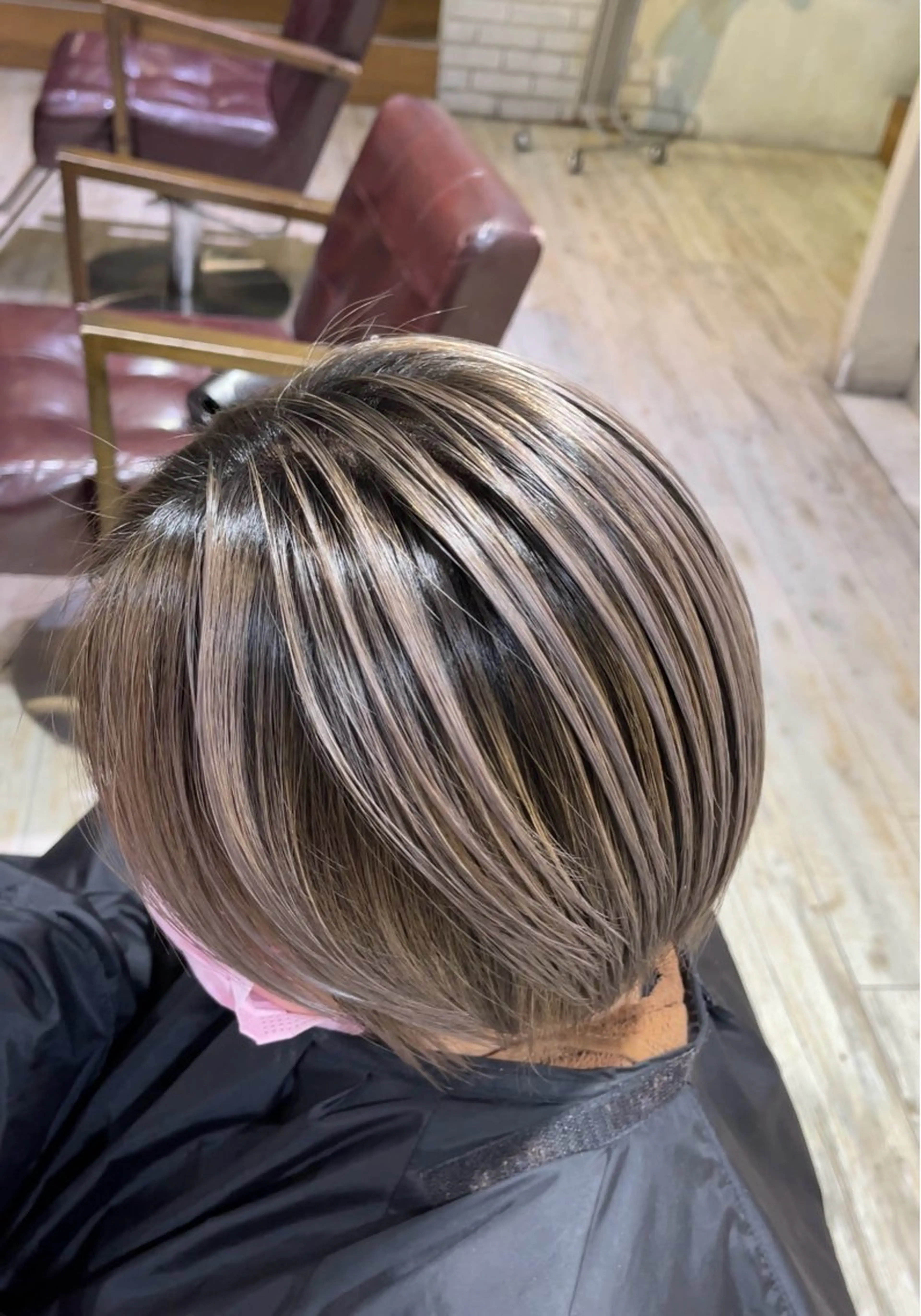 ショート カラー カット ヘアカラー トリートメント 海外レイヤー/ レイヤーカット/和田のヘアスタイル