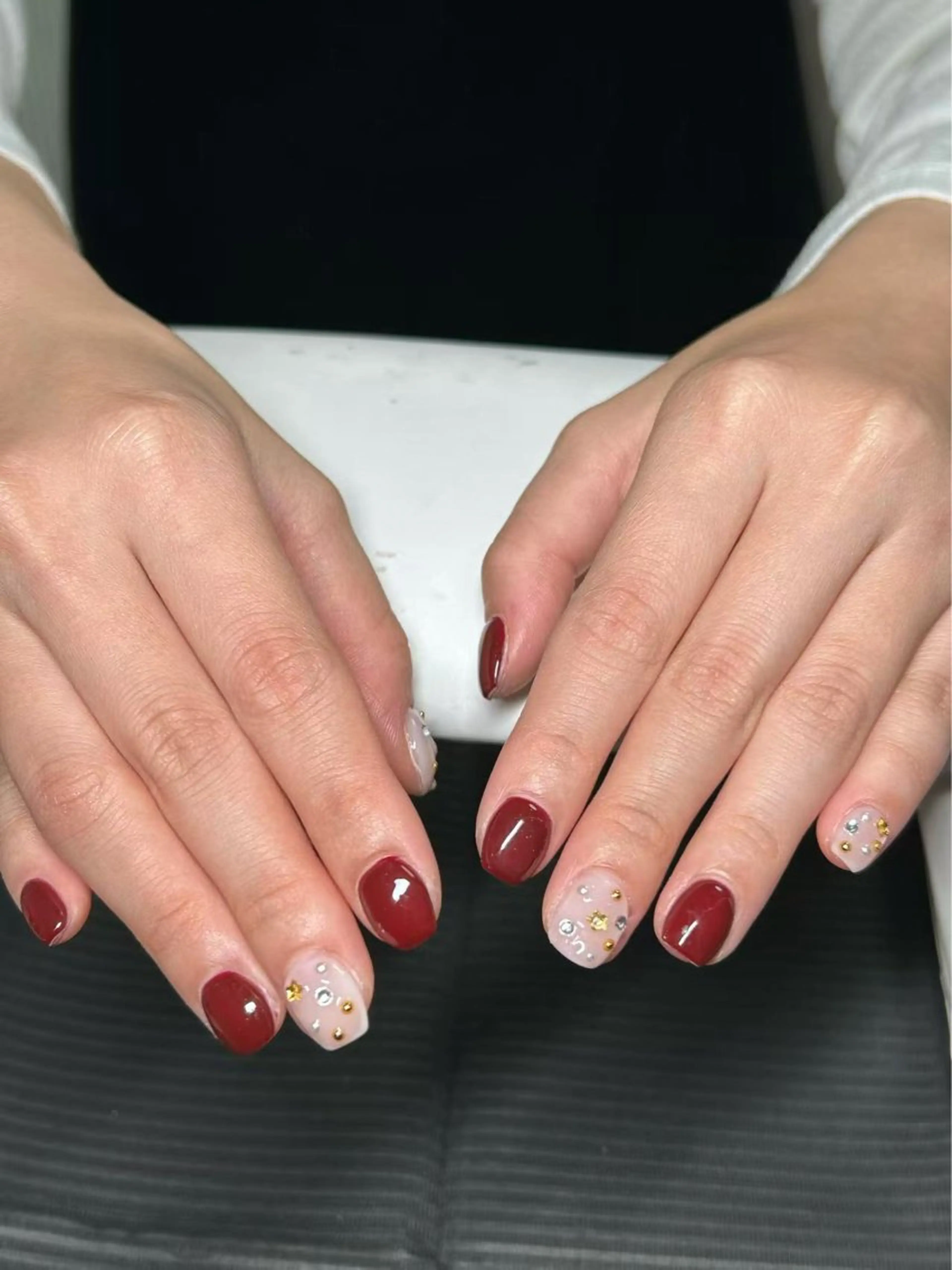 ネイル chiara  長さ出し/パラジェルのネイルデザイン