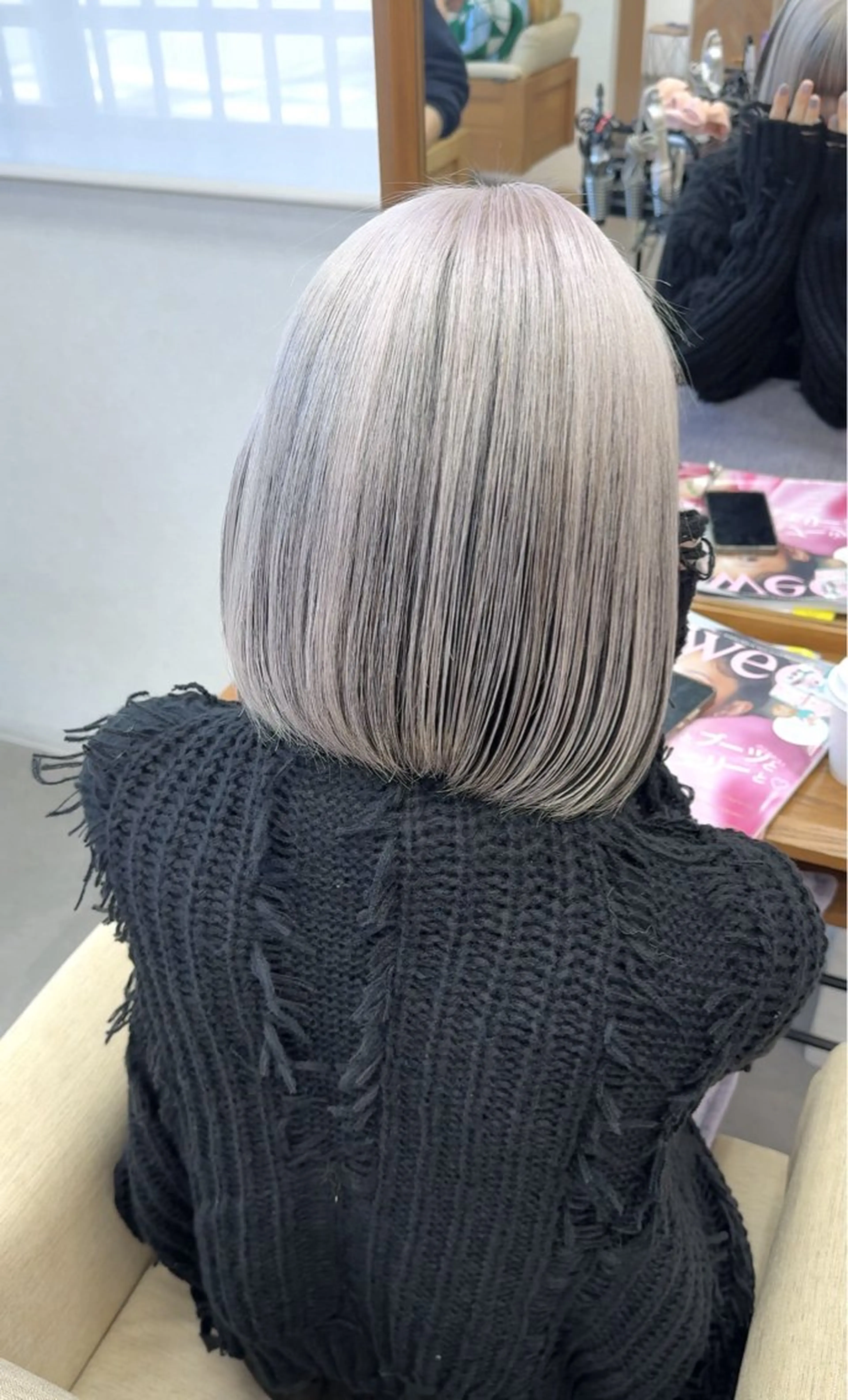 ショート カラー たかはし るなのヘアスタイル