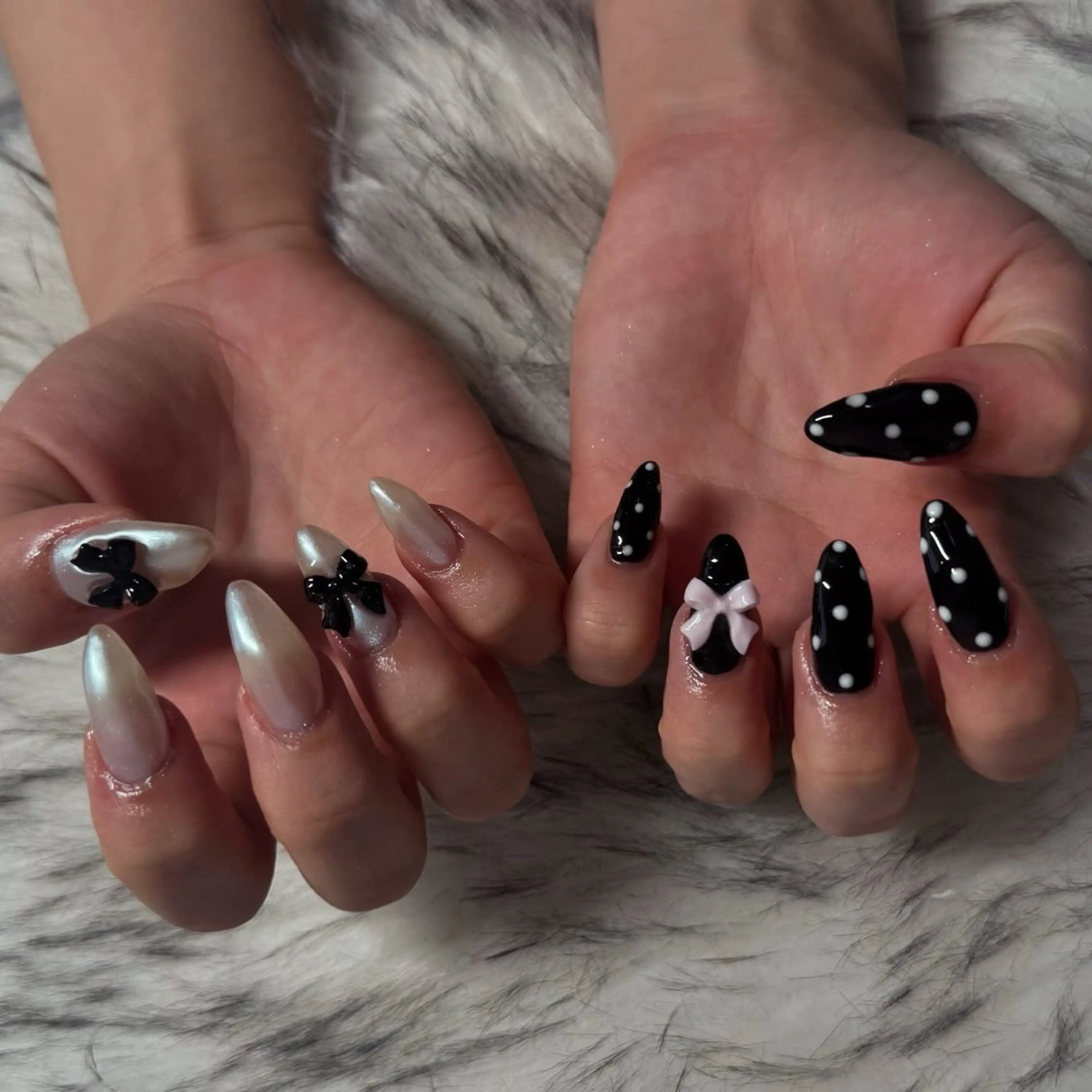 ロング ハンドネイル mao .のネイルデザイン