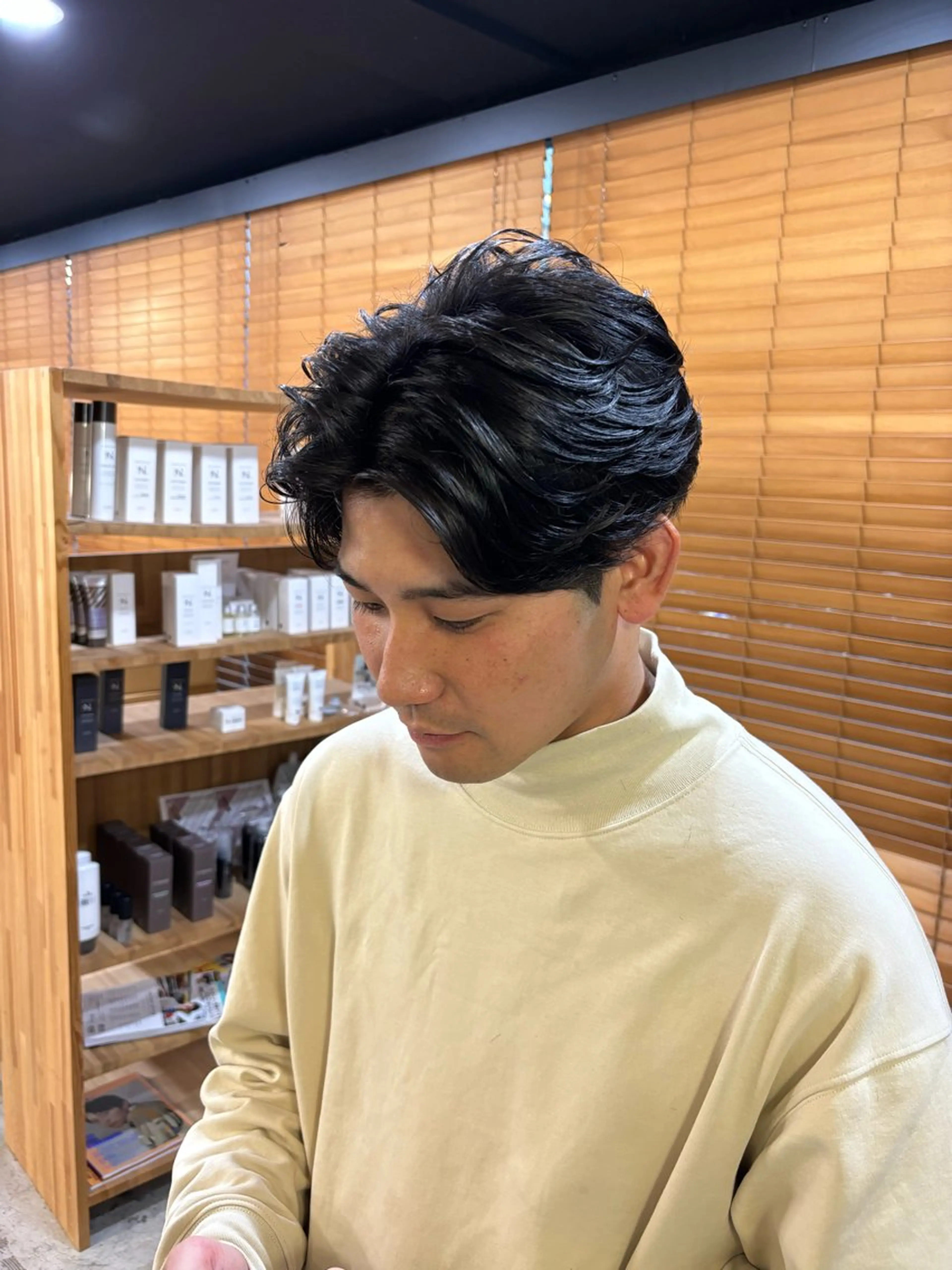 パーマ メンズ mono / Manatoのヘアスタイル