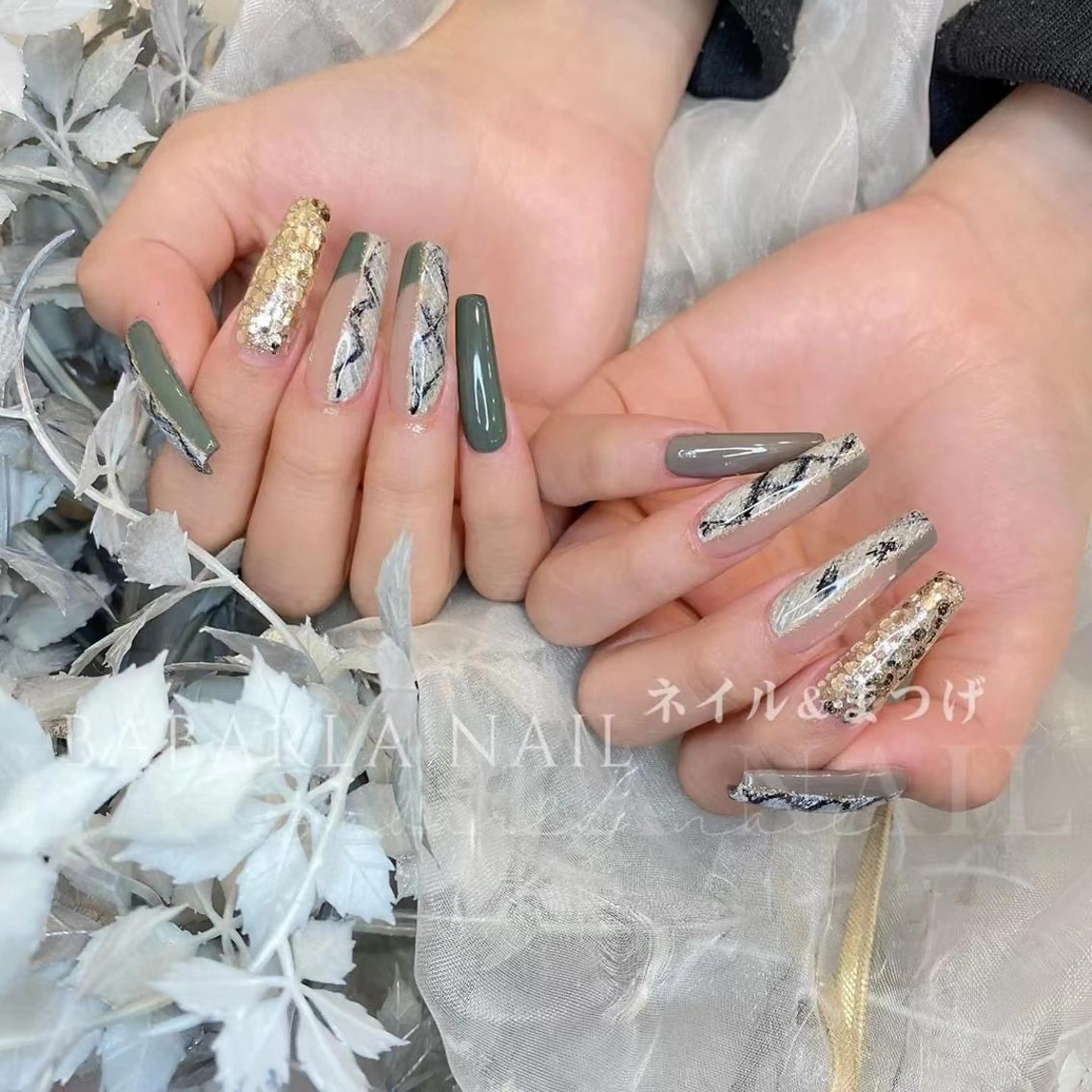 ネイル アニマル柄 Babarla nailのネイルデザイン