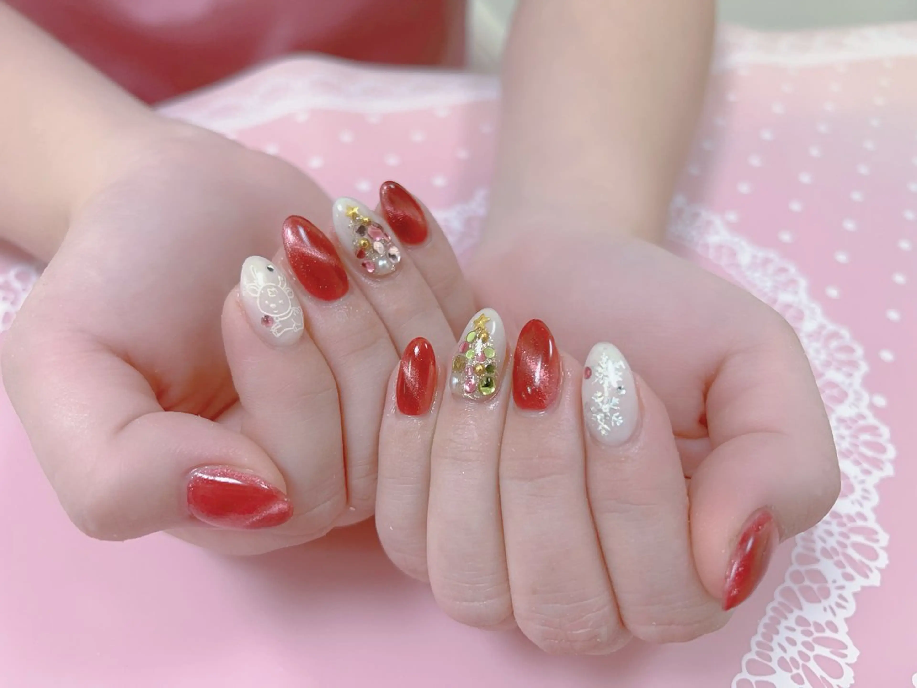 ネイル はぴねす所属・横浜 美夢のネイルデザイン