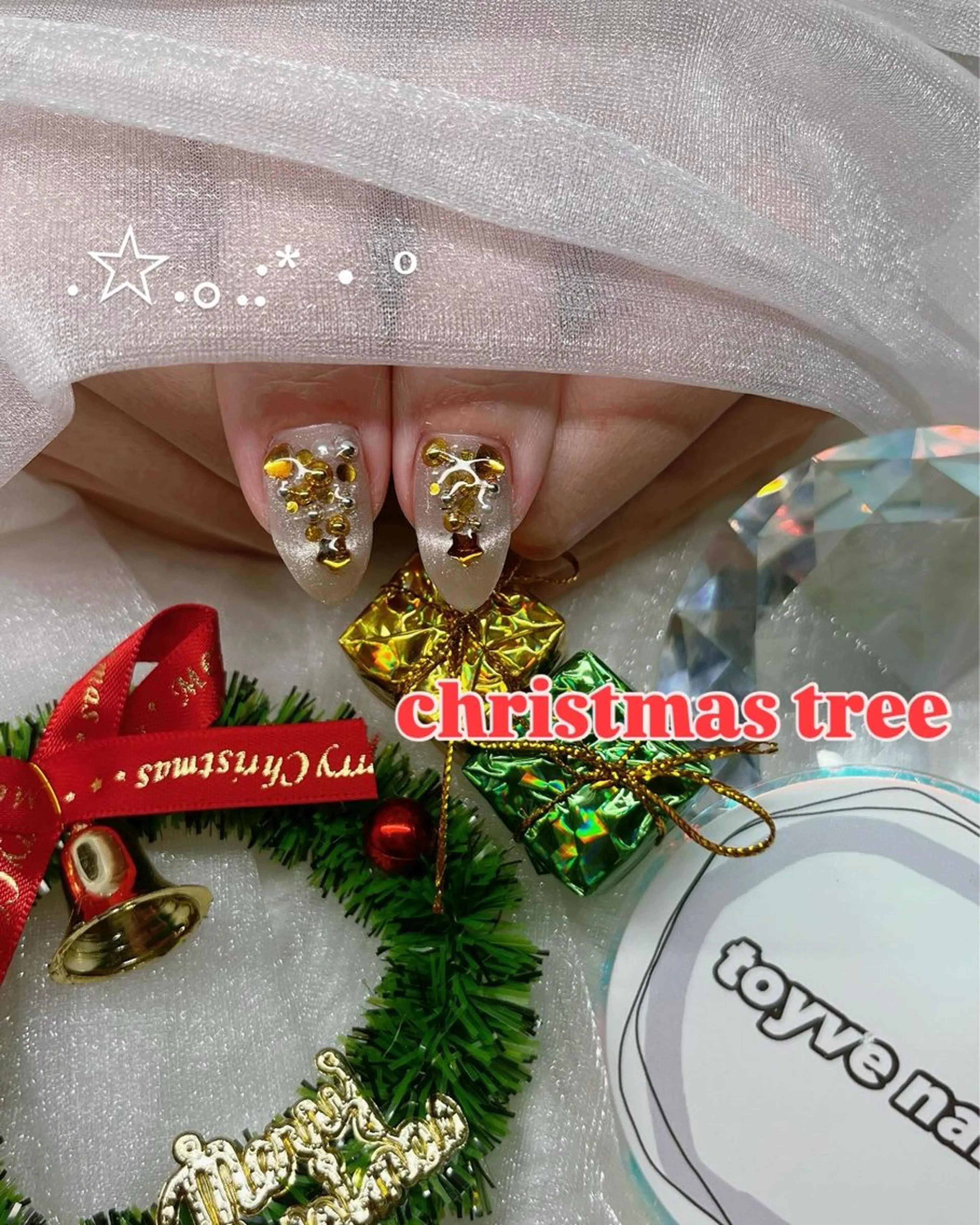ネイル 冬ネイル クリスマス ハンドネイル kairi Toyvenailのネイルデザイン