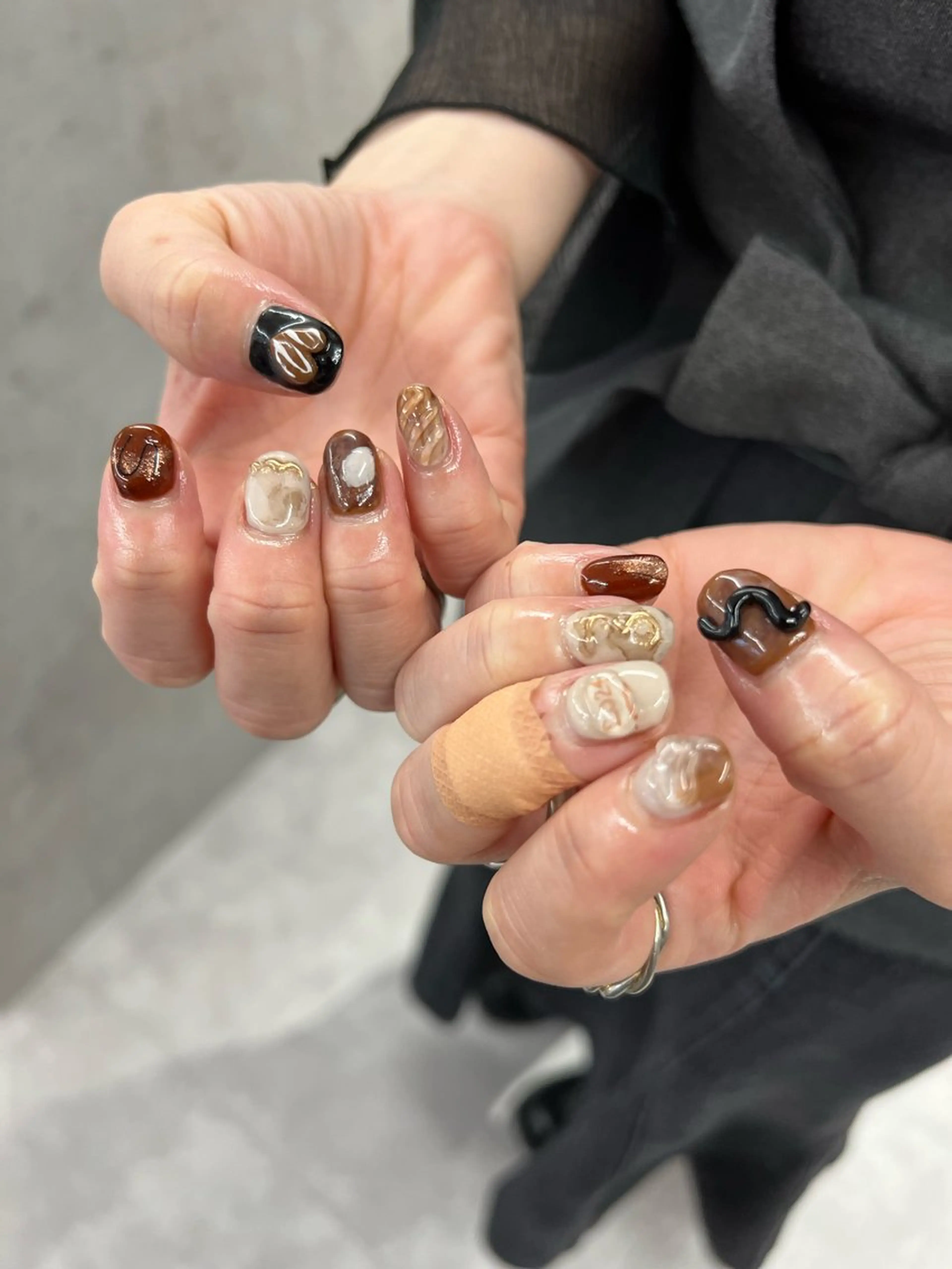 ネイル バレンタイン Bana_ Nailのネイルデザイン