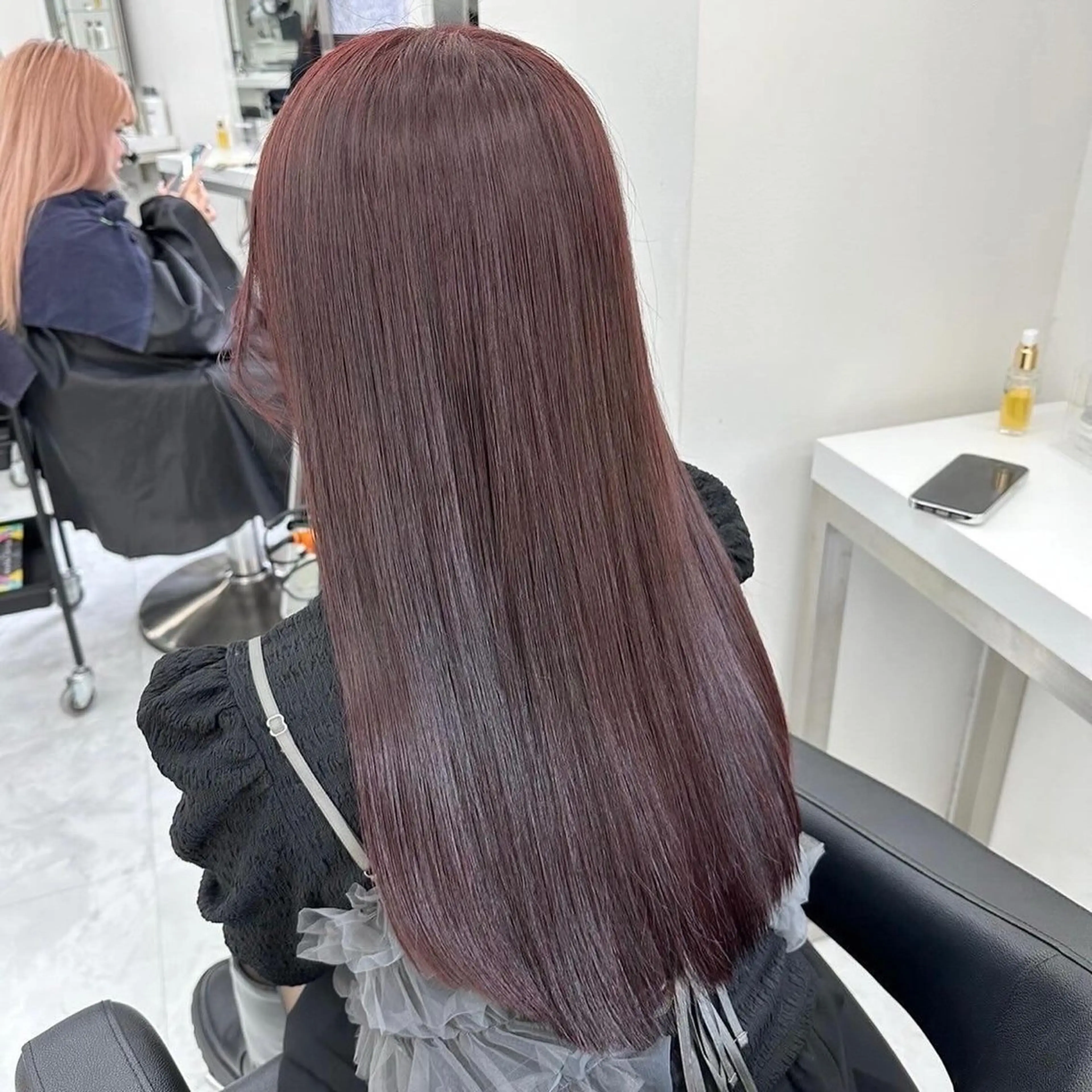 ロング カラー みう/仙台/暖色/ 艶髪/顔周りカット/のヘアスタイル