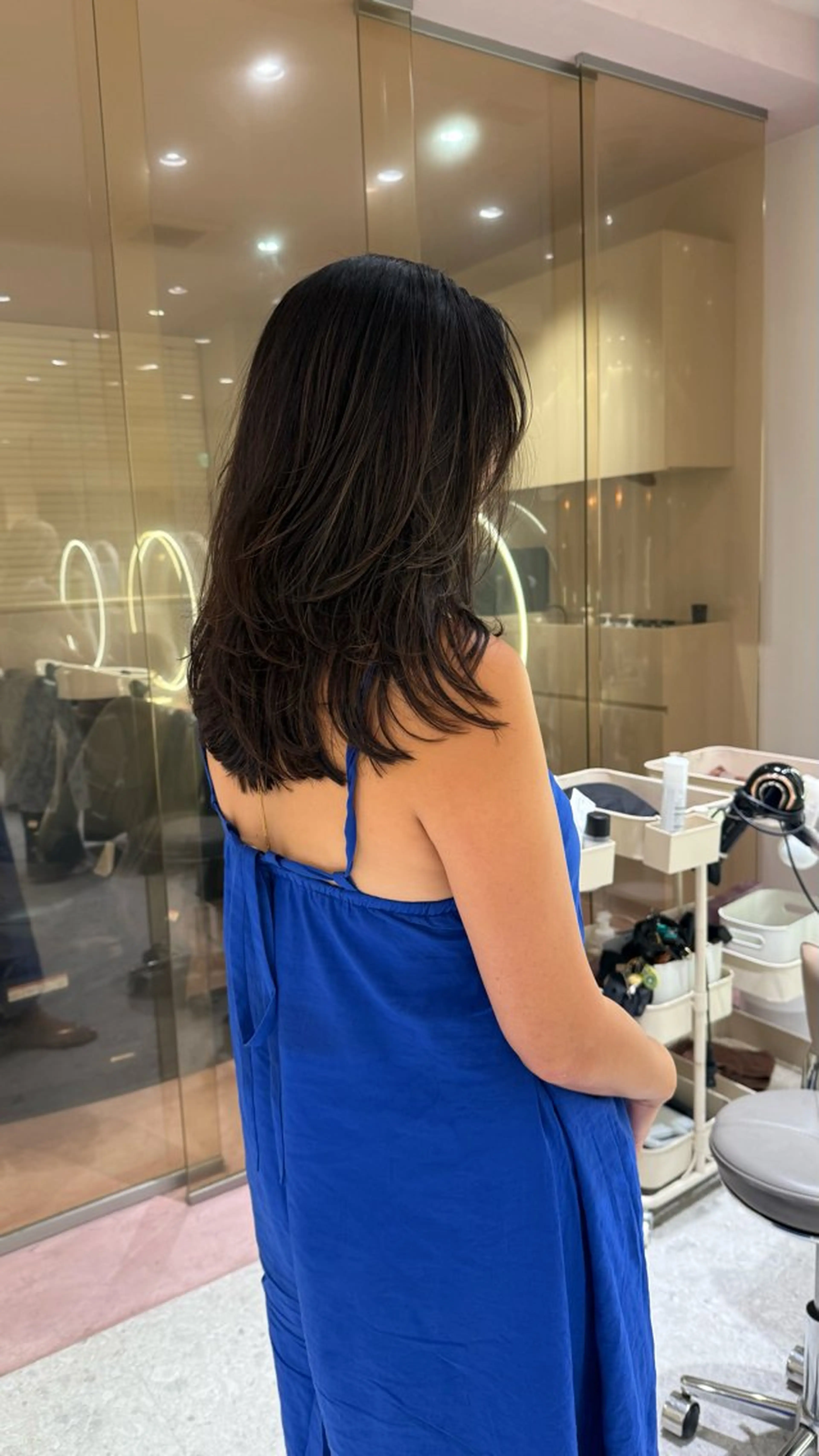 ロング カラー maison mile所属・Akari暖色カラー /レイヤーカットのヘアスタイル