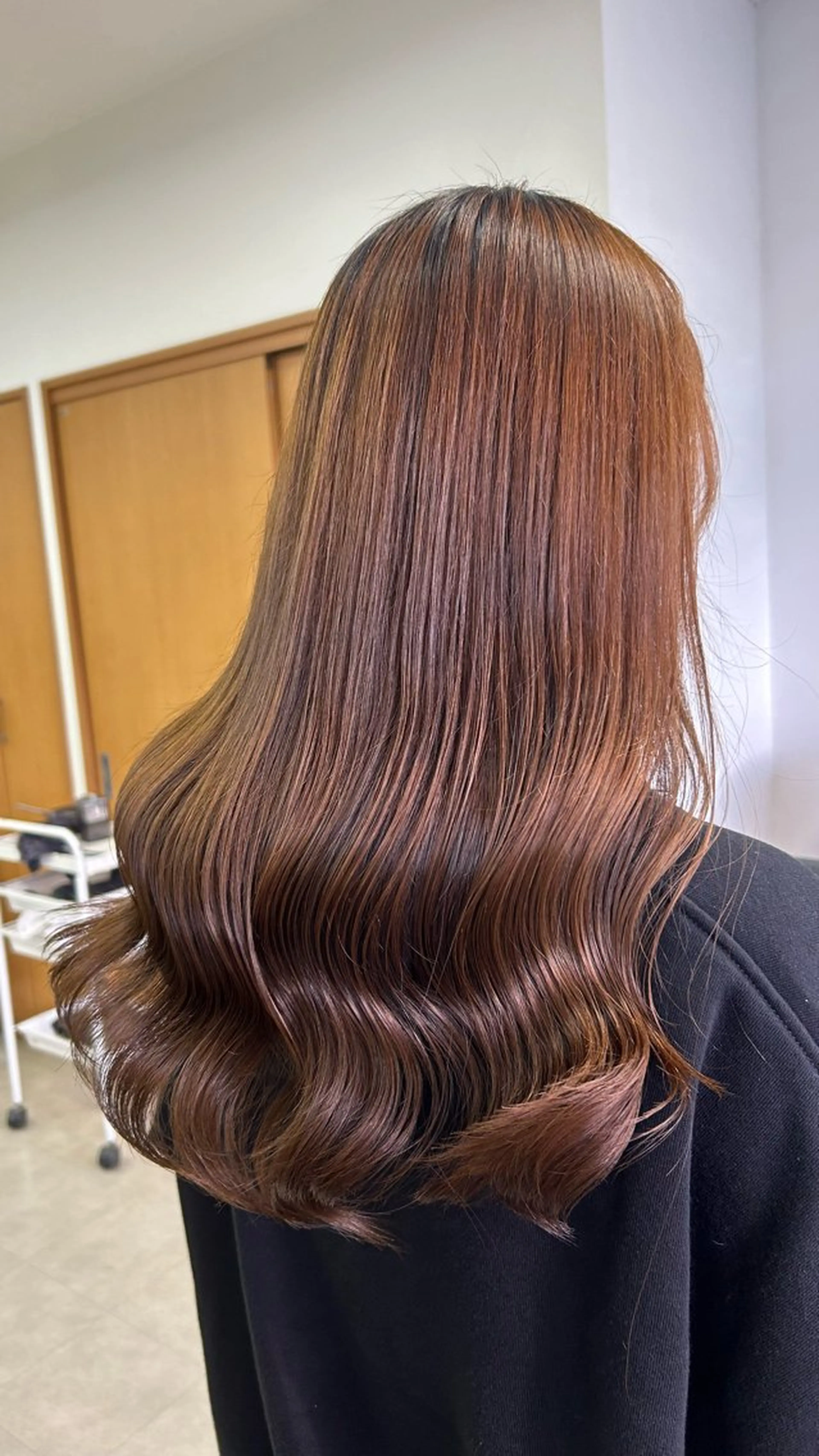 ロング カット 🍅ハイライト/ レイヤー/mao🍅のヘアスタイル