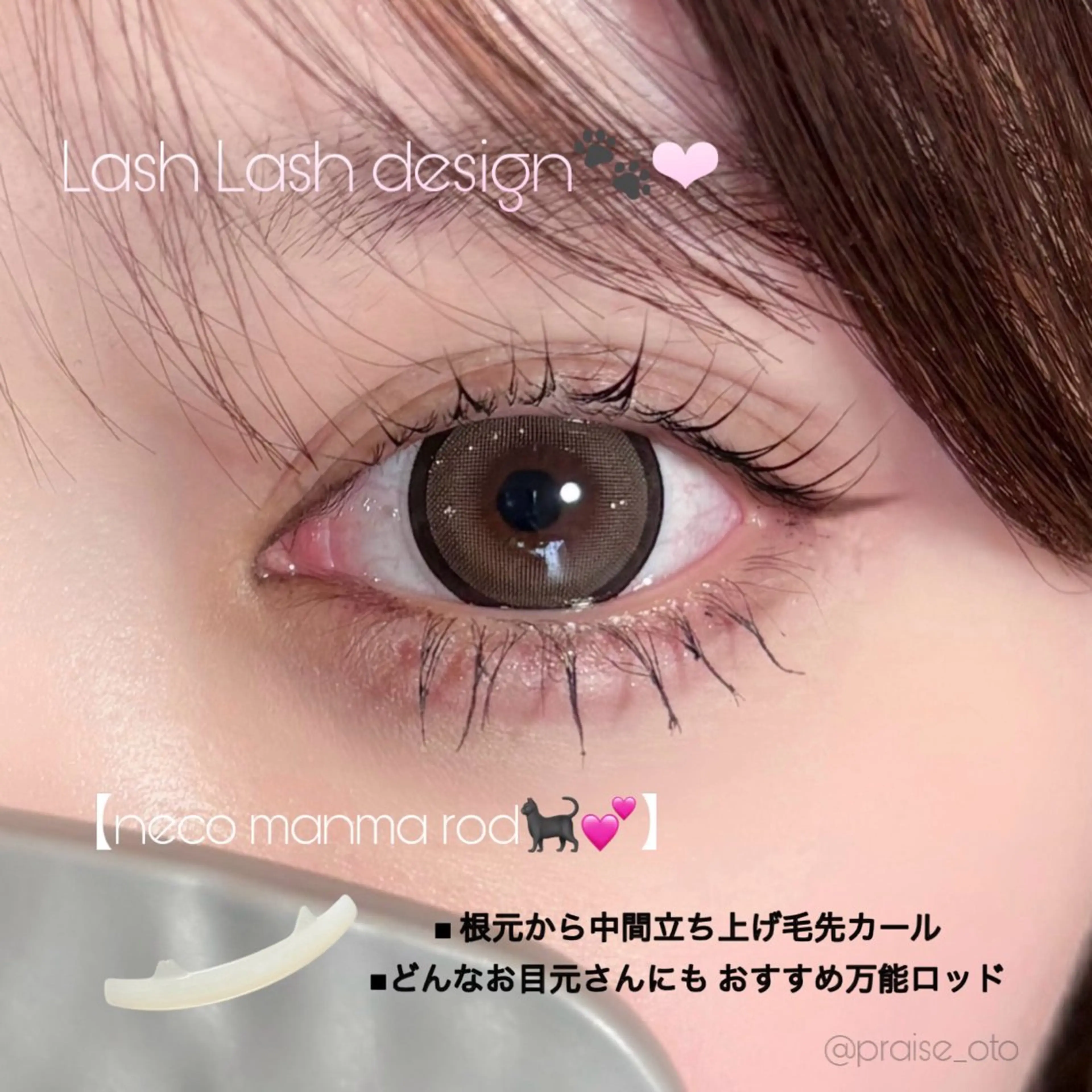 【4・5月限定🎀】モデル価格🪄似合わせ上まつ毛パーマ＋高級コーティング（¥1,000）の写真