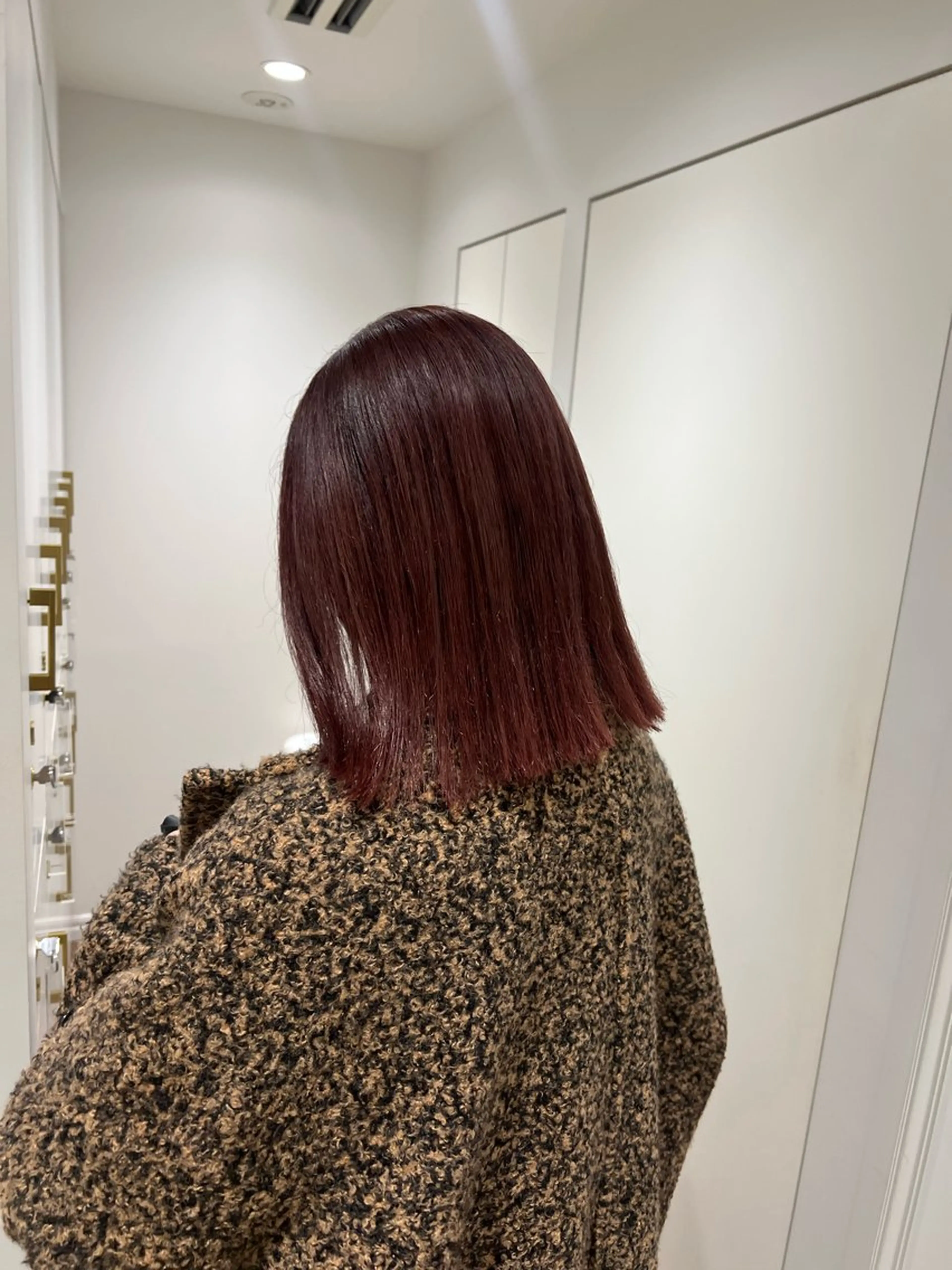 ミディアム カット ヘアカラー トリートメント 似合わせ/レイヤー 💟SAEのヘアスタイル