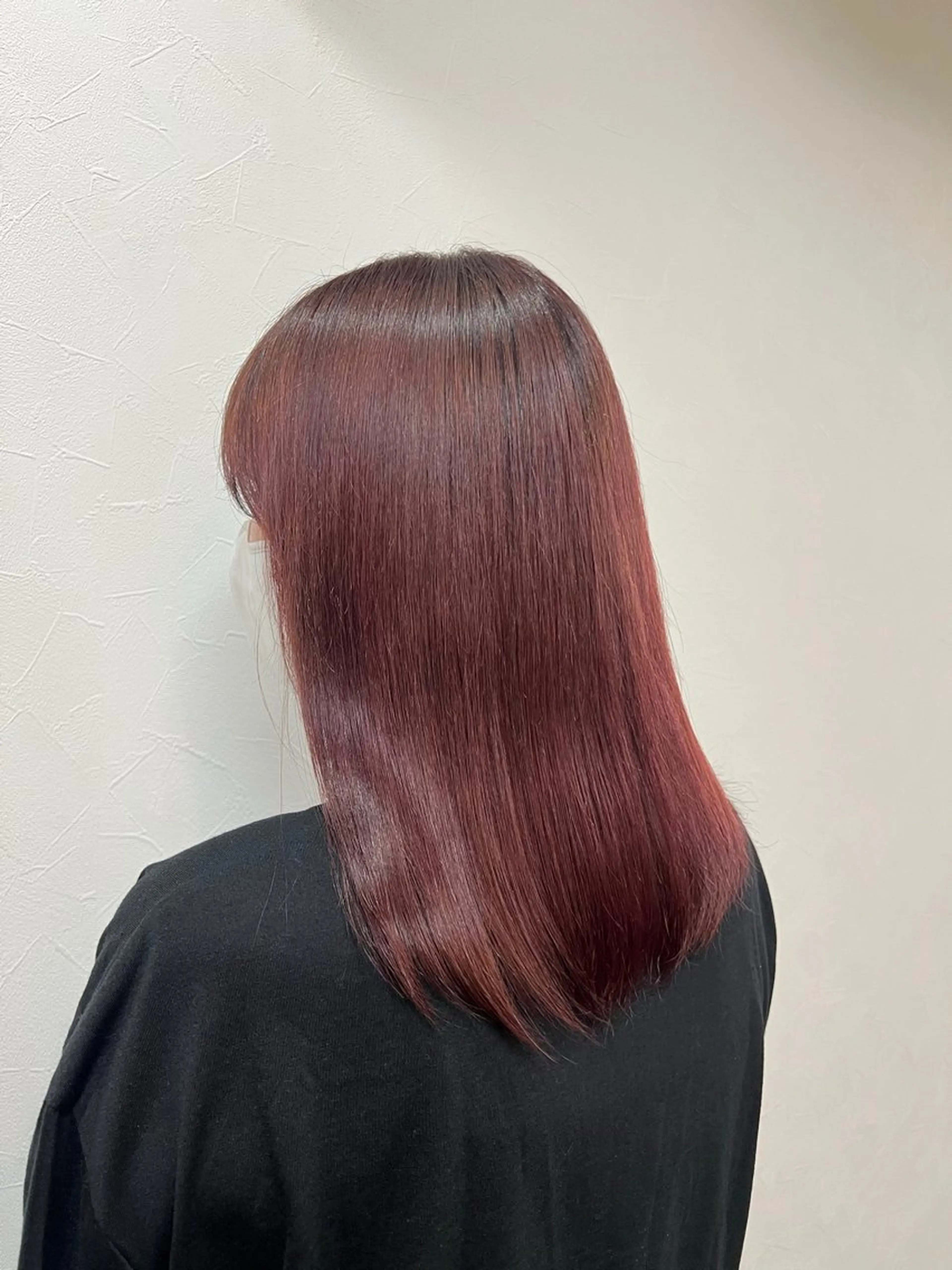 ロング カコ/レイヤーカット ヘアアレンジのヘアスタイル