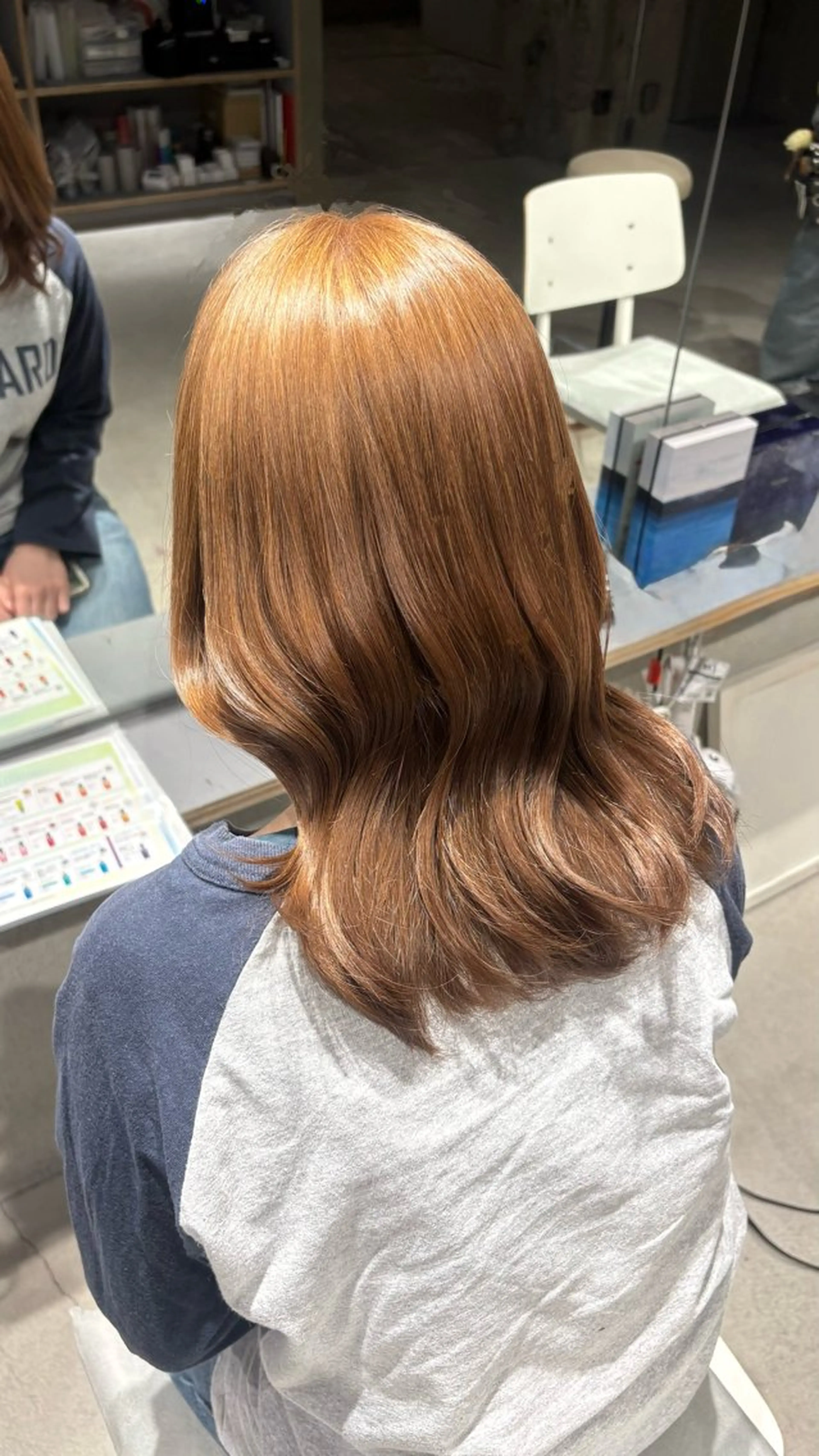 ダブルカラー+Aujuaシャンプー付きの写真