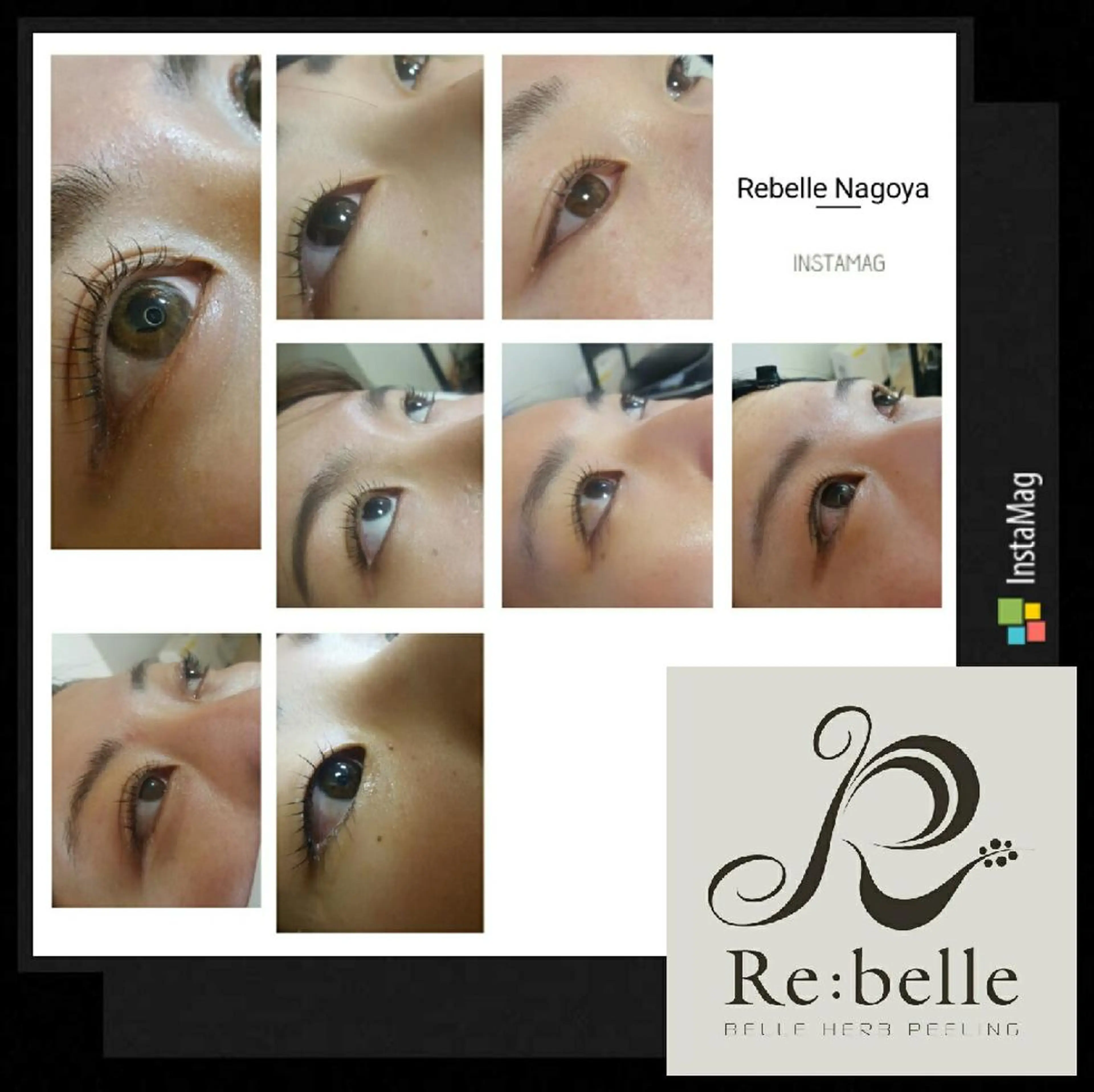 マツエク・マツパ ネイル ヘアアレンジ ミディアム ミディアムパーマ 小顔カット ホワイト マツパ 次世代まつげパーマは 『リベル名古屋』のマツエク・マツパデザイン