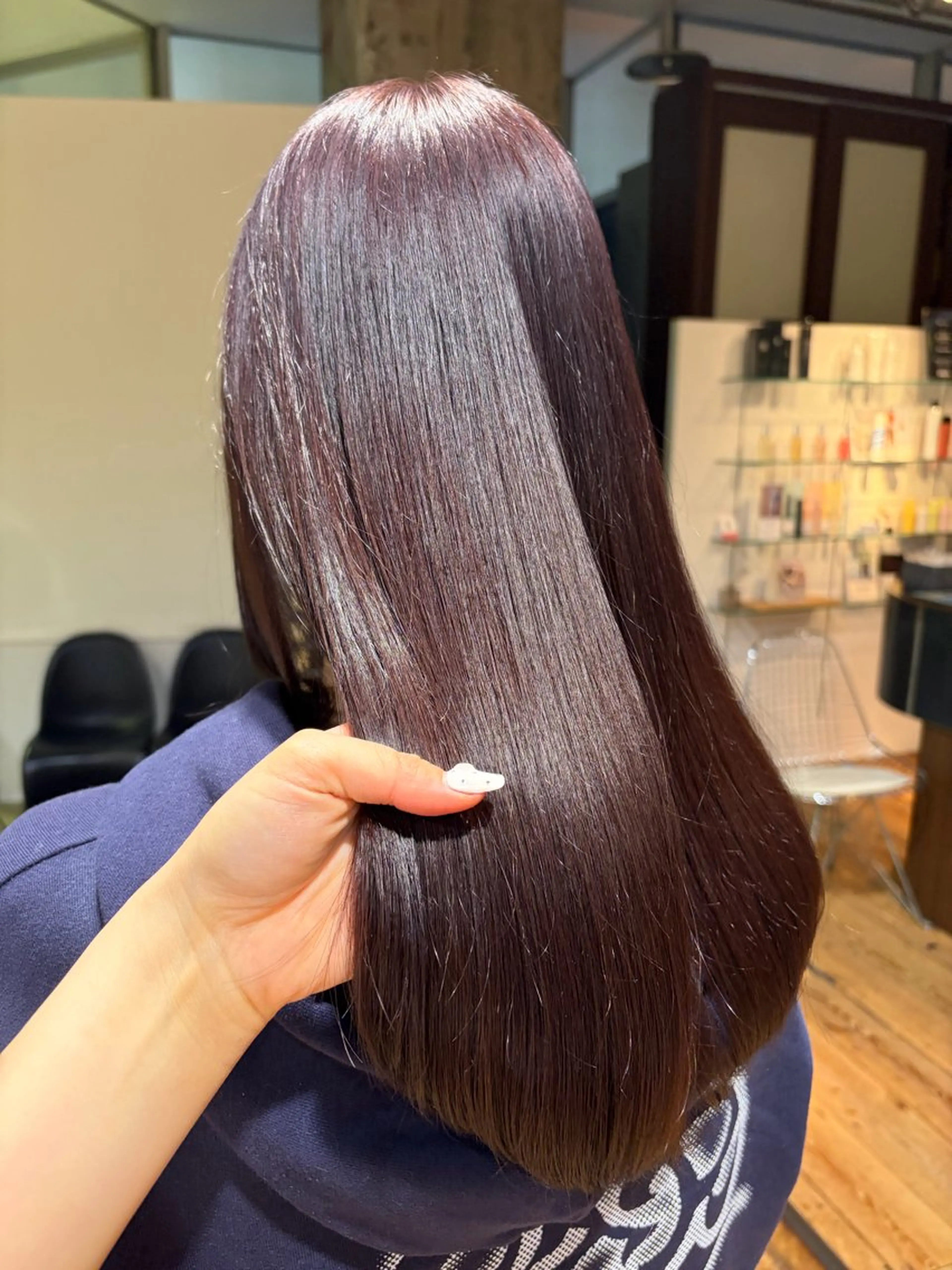 カラー coohair トミクラモエのヘアスタイル