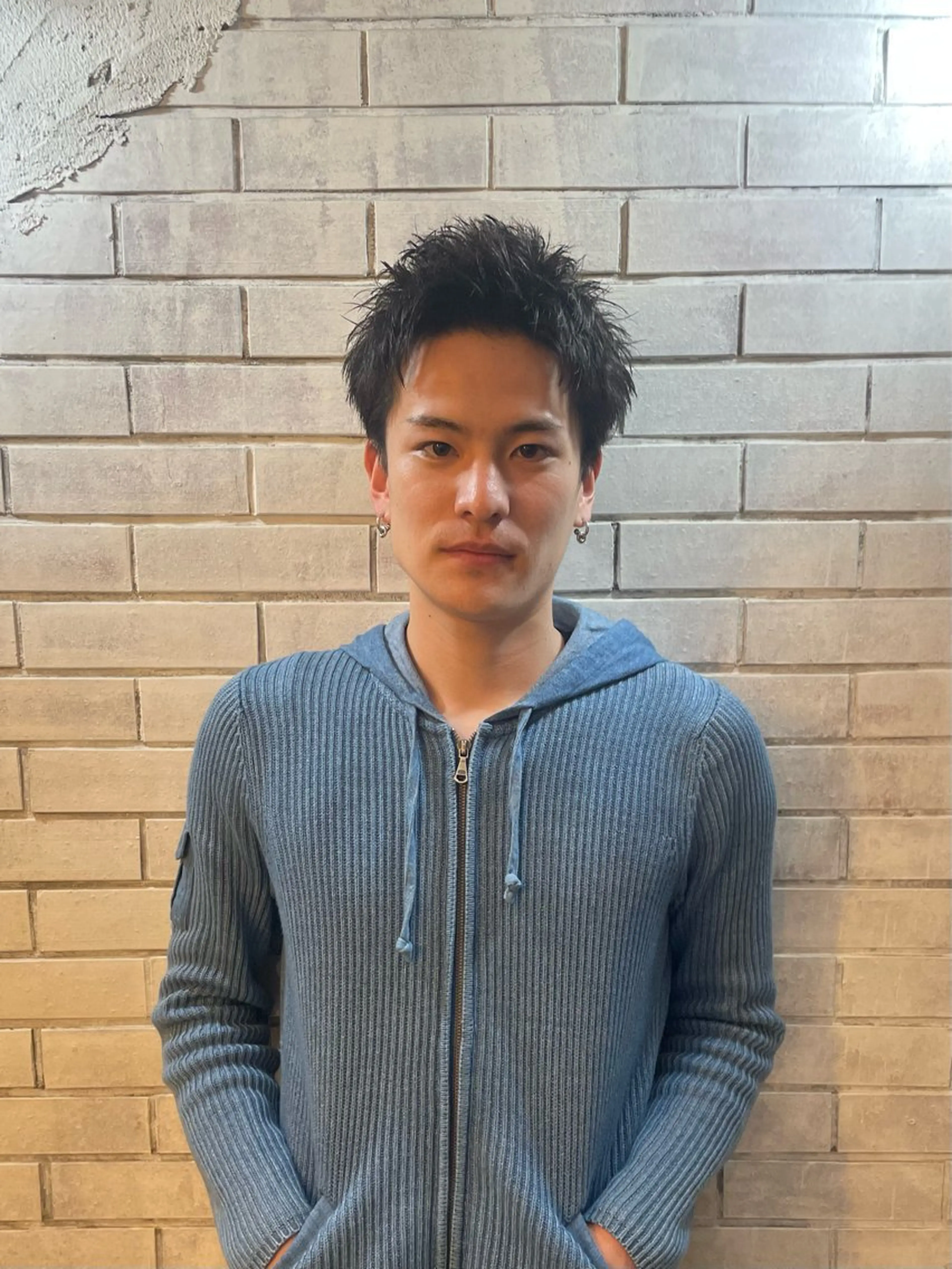 ショート メンズ スパイキーショート ショートヘア ✂︎メンズ特化千葉 パーマ優希のヘアスタイル