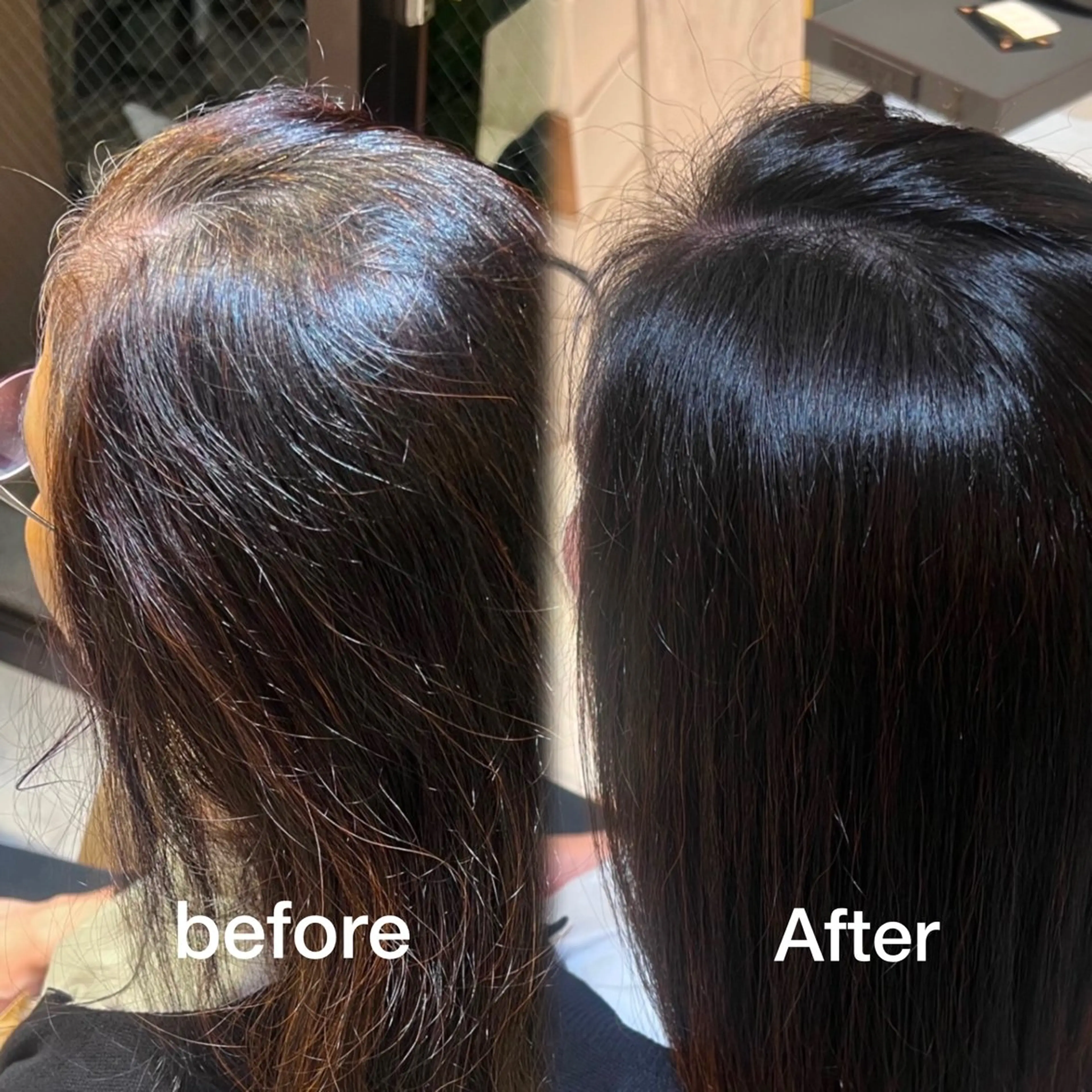 カラー ヘアカラー 井上 香朋のヘアスタイル