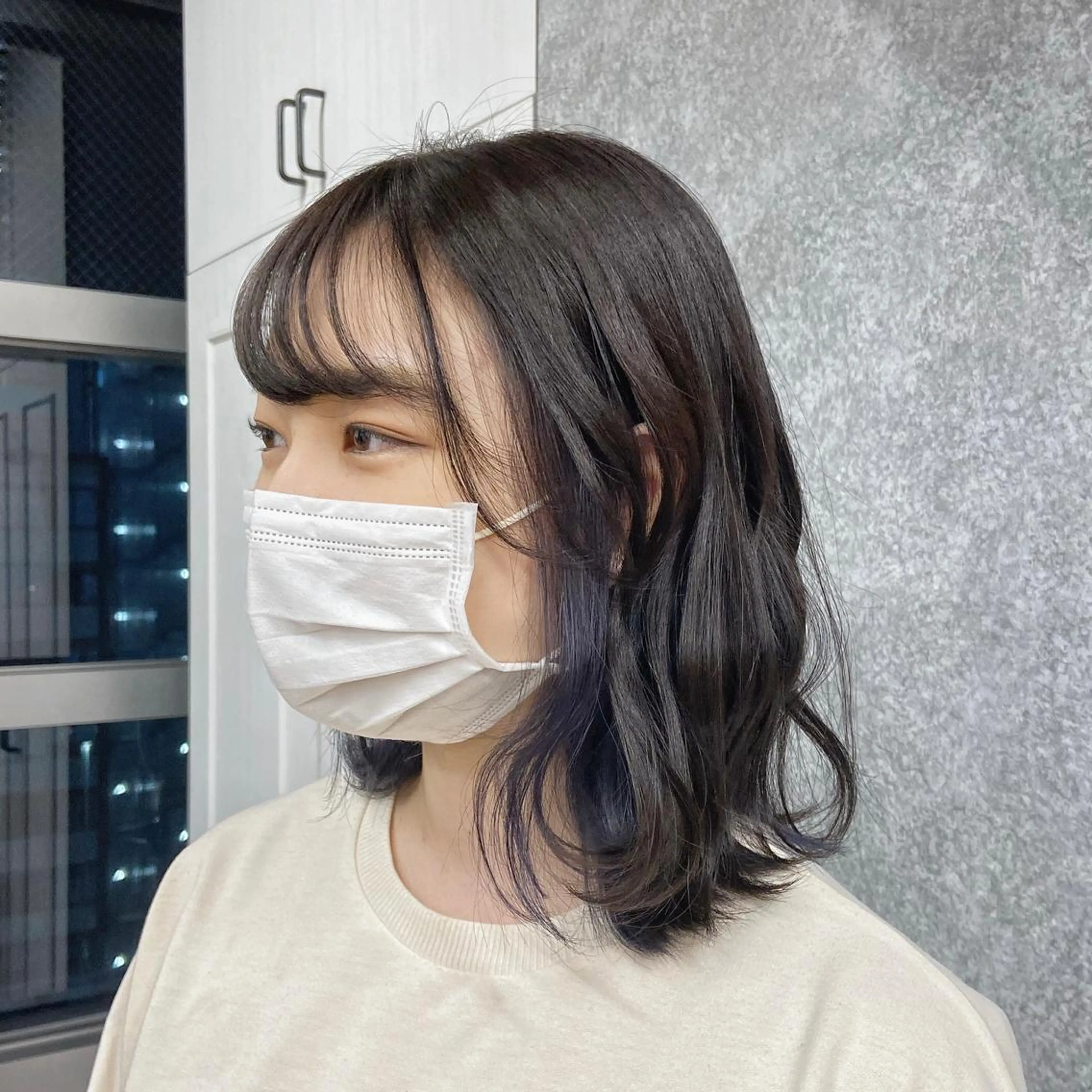 ミディアム カット ヘアカラー 🌷久保田 優🌷のヘアスタイル