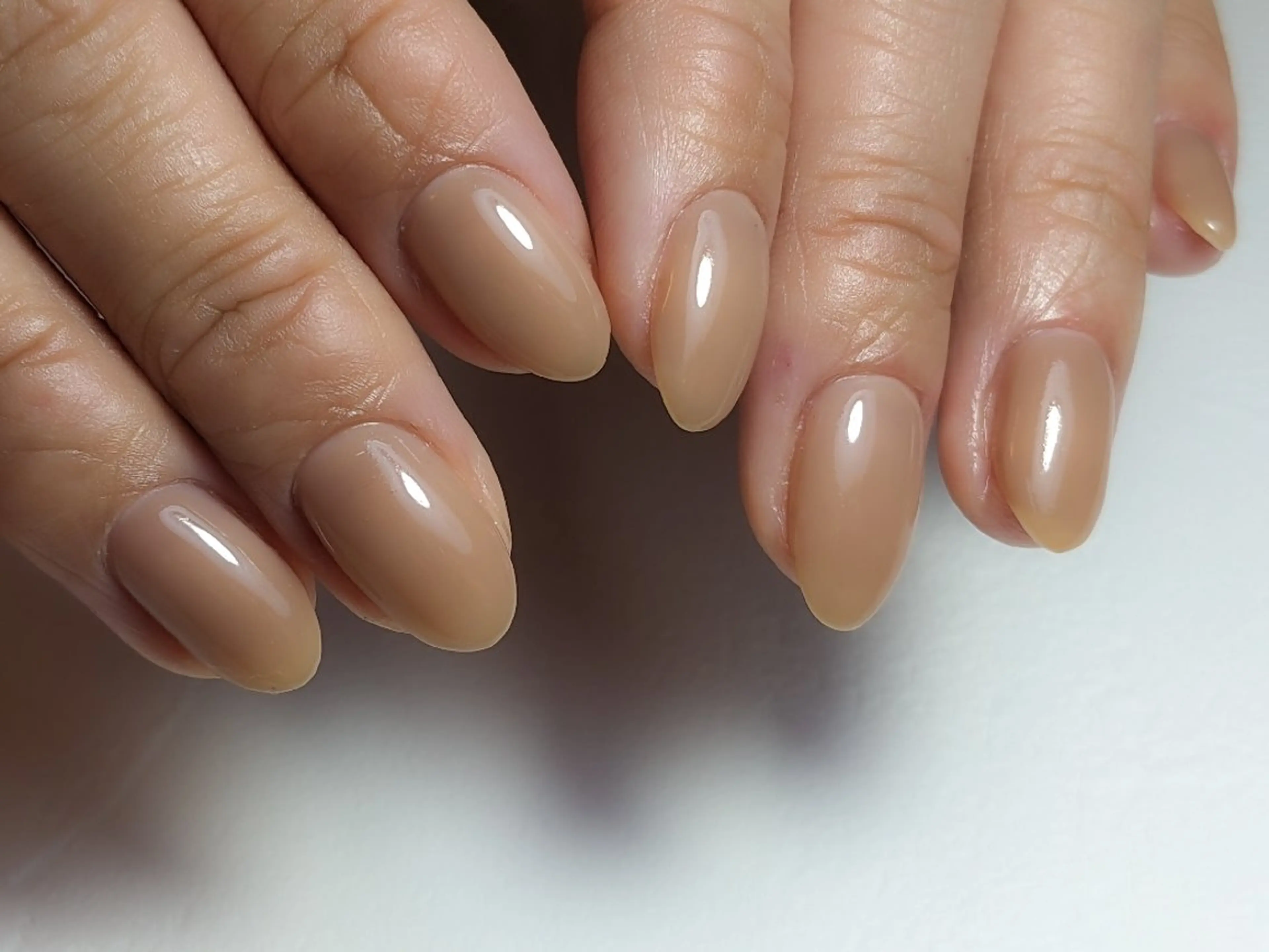 ネイル オフィスネイル ワンカラーネイル LICO(ﾘｺ) ▶ ﾈｲﾗﾘｳﾑ ﾎﾇｱのネイルデザイン