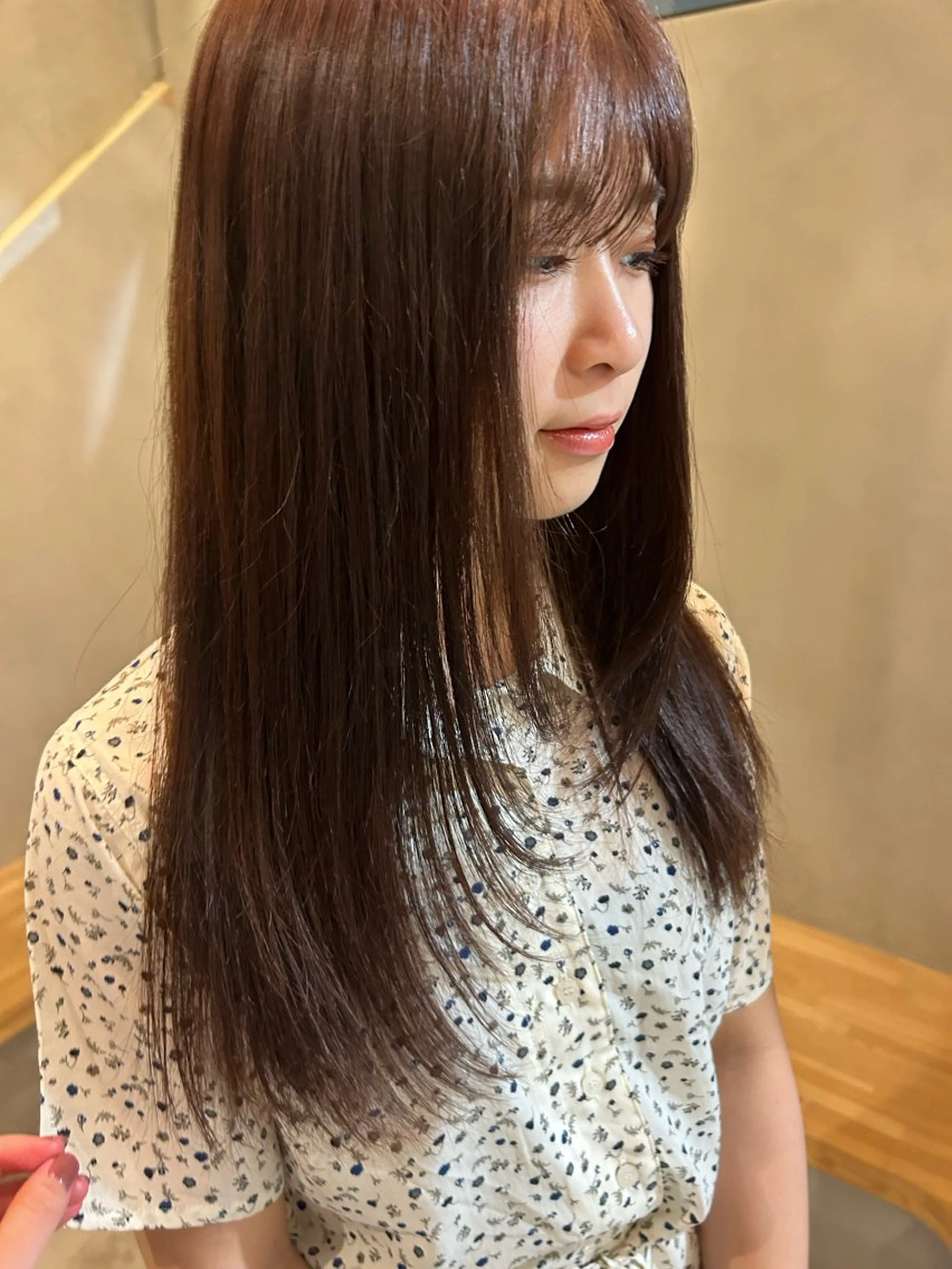カラー 古澤 芽依のヘアスタイル