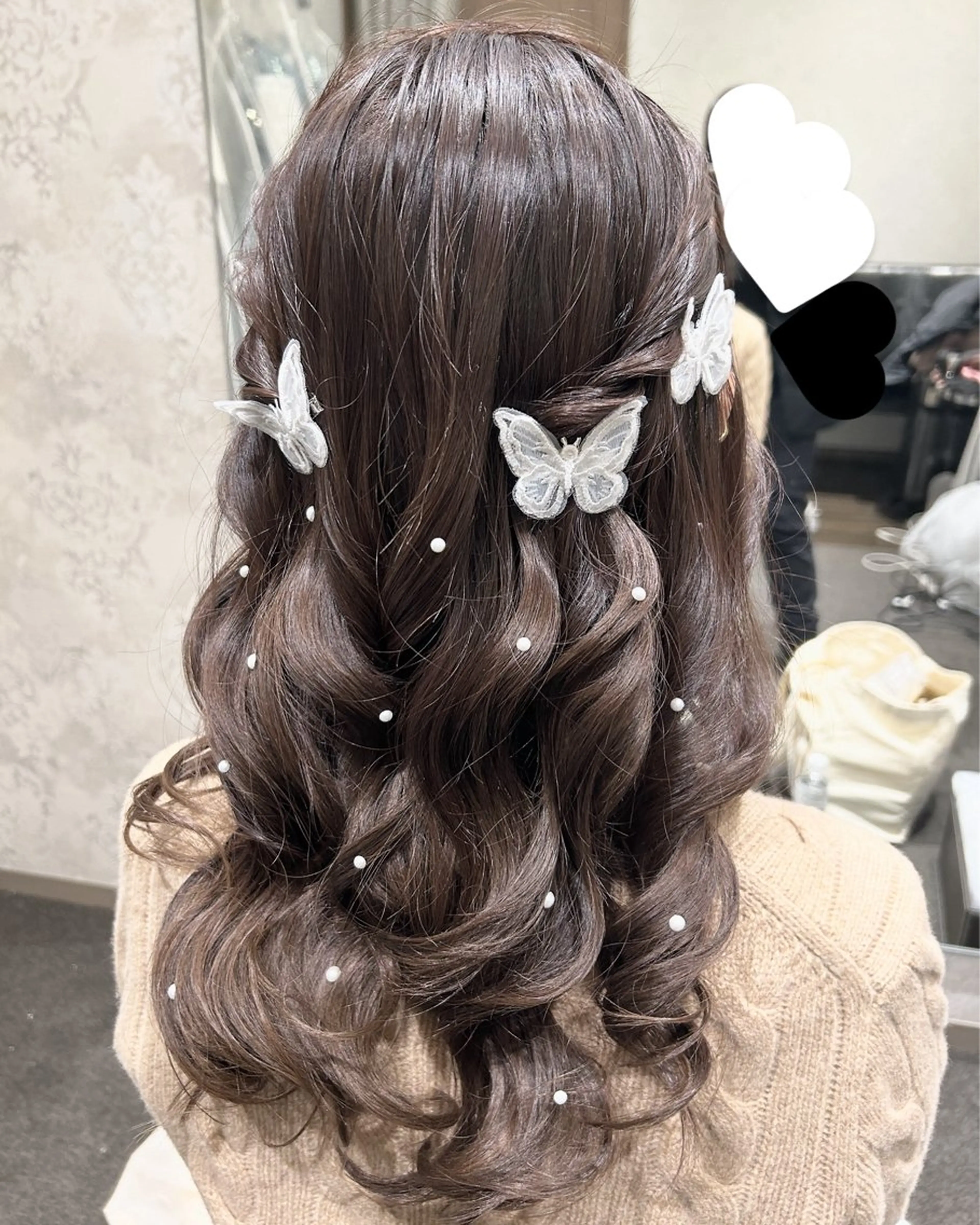 ロング 若井 春実のヘアスタイル