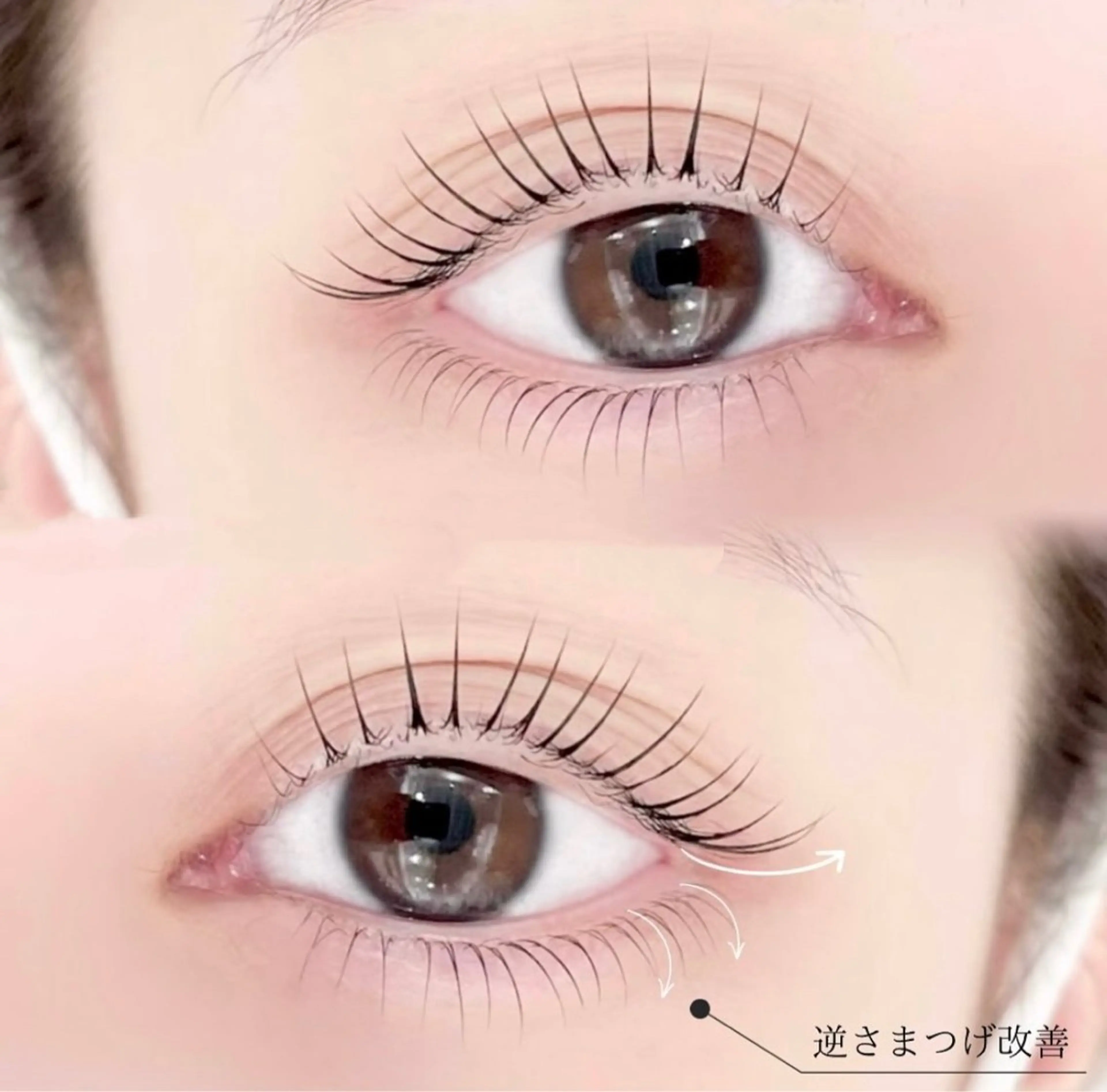 【上下】パリジェンヌラッシュリフト➕高濃度トリートメント🎈の写真