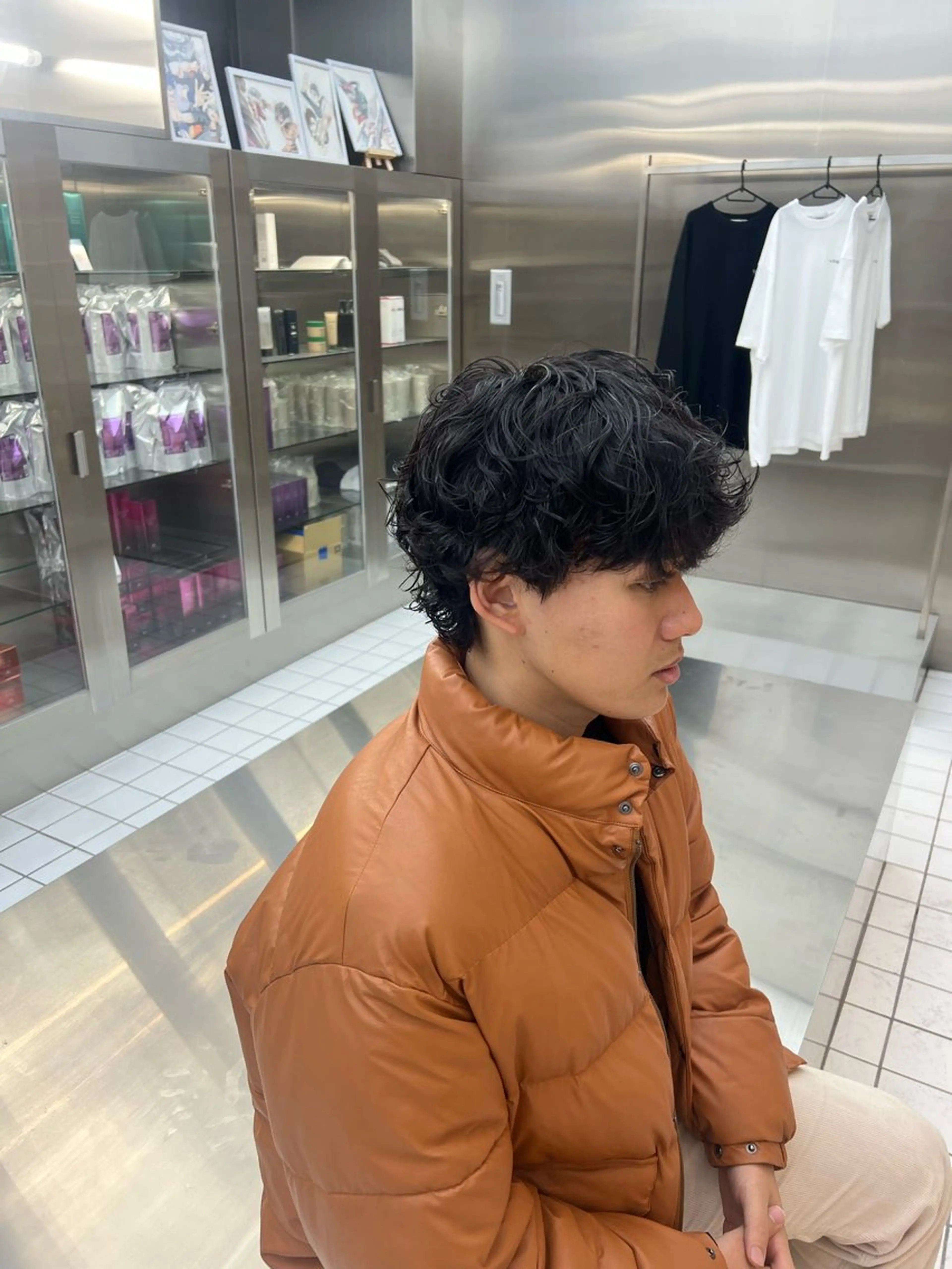 パーマ メンズ fifth PARK HIN★T★のヘアスタイル