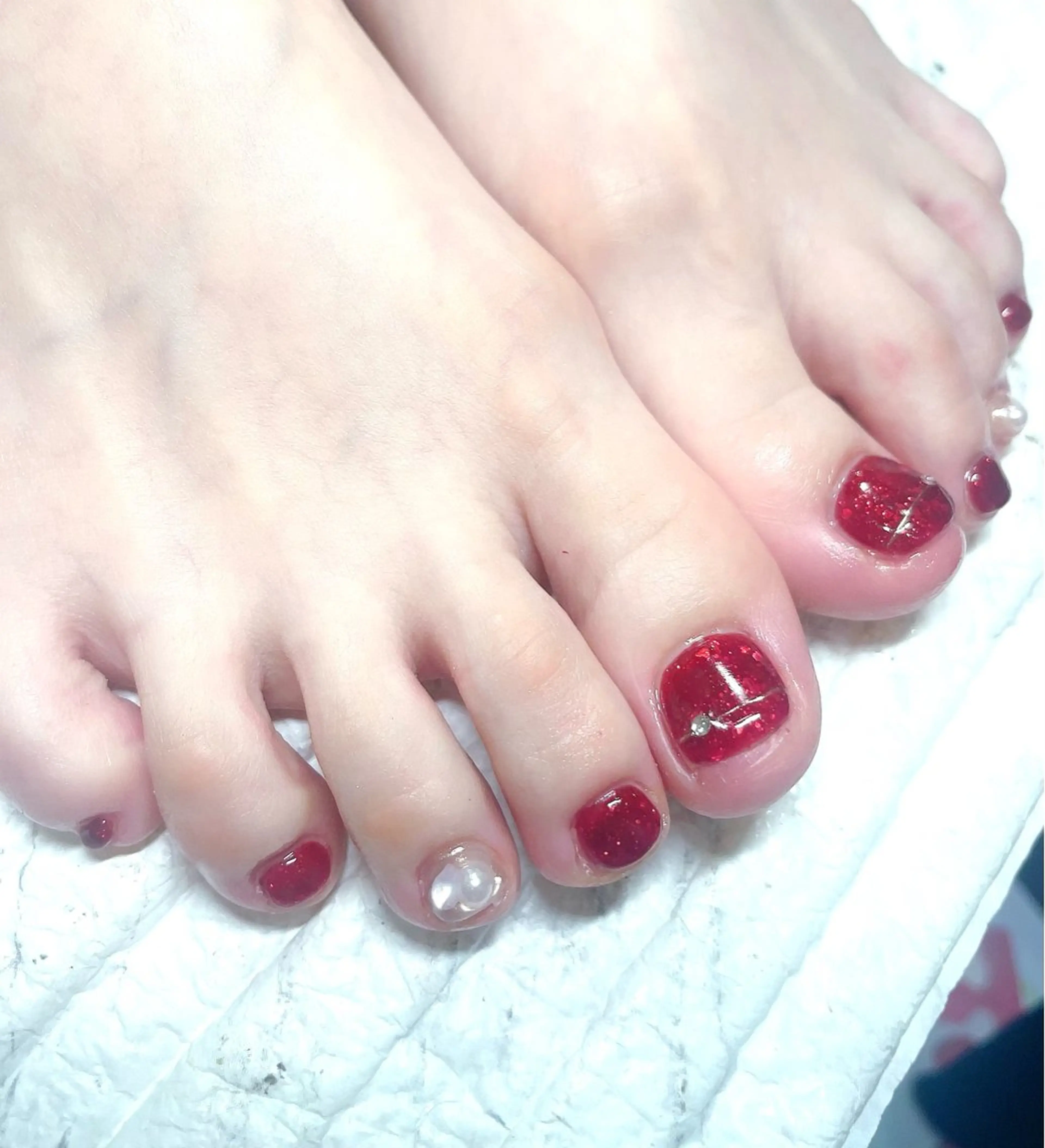 ネイル フットネイル yochi nailのネイルデザイン